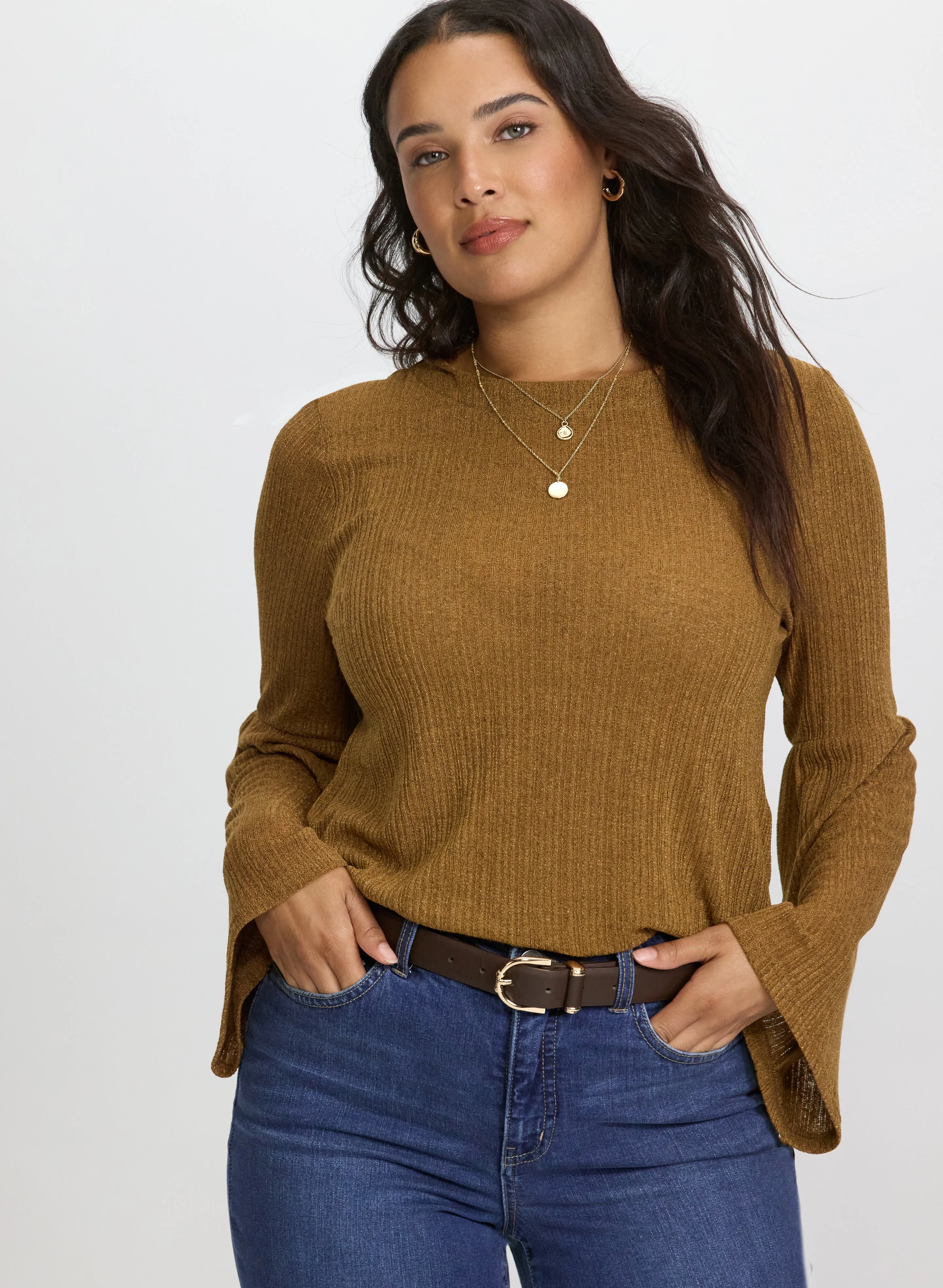 Bell Sleeve Top sold by Laura