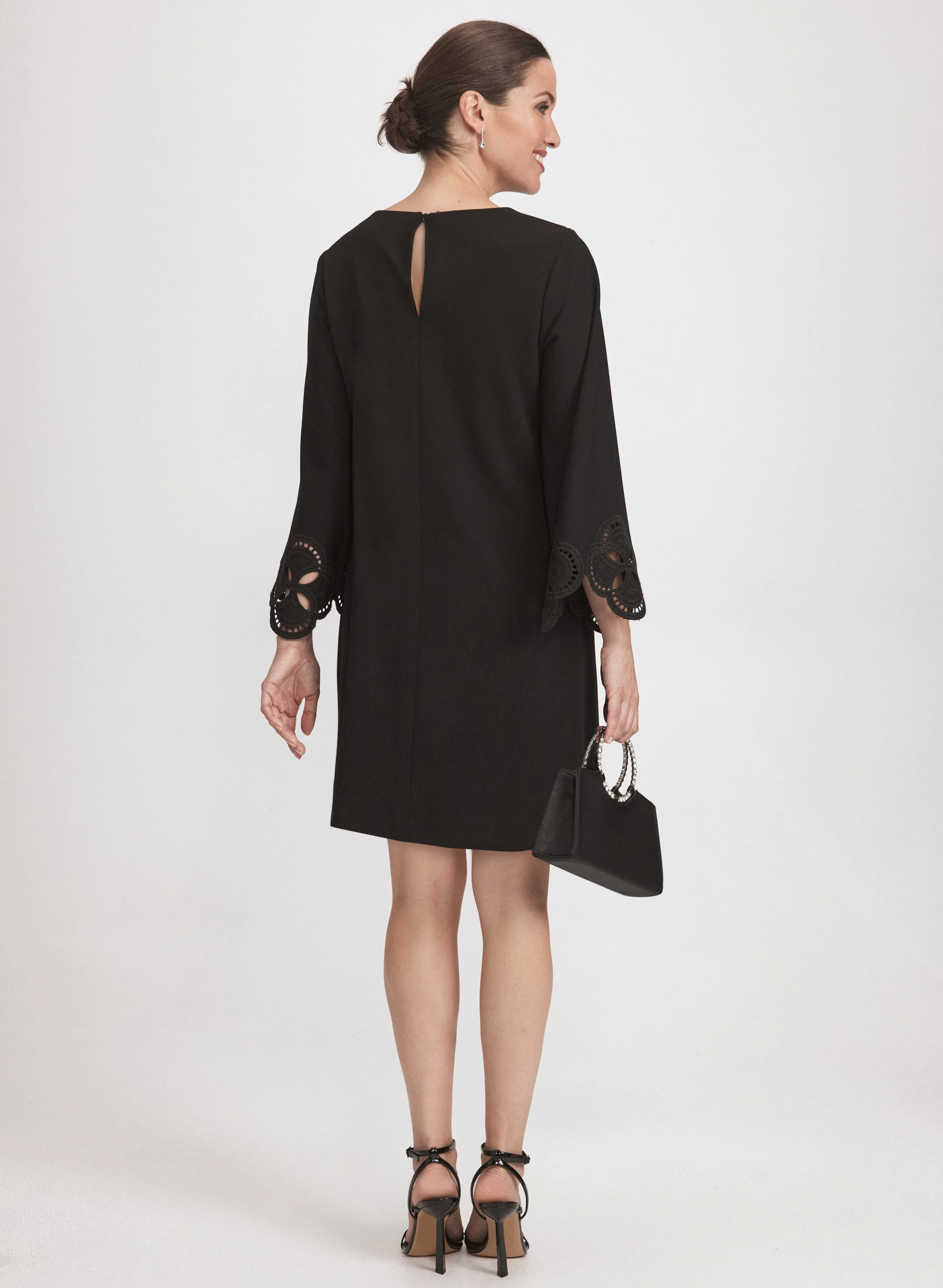 Embroidered Sleeve Dress sold by Laura product image thumbnail 5