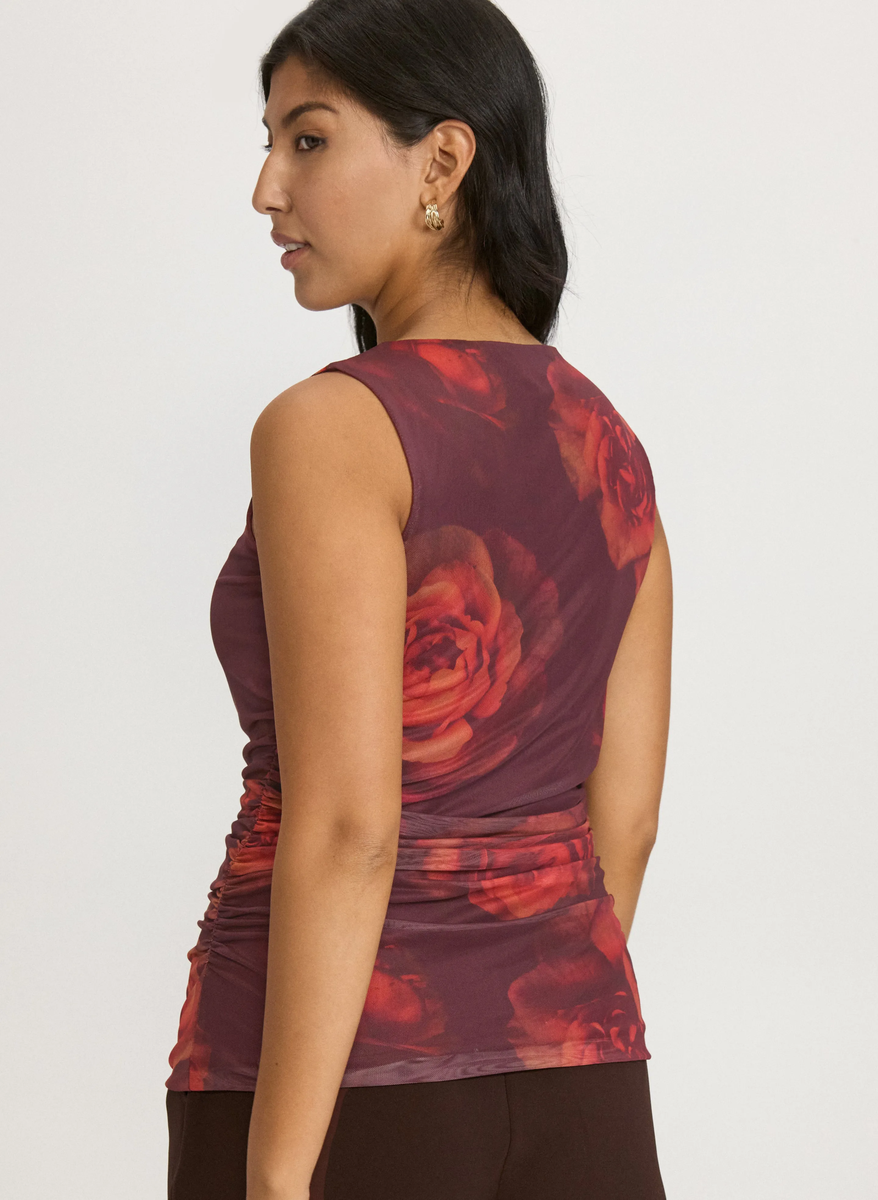 Rose Mesh Top sold by Laura product image thumbnail 4