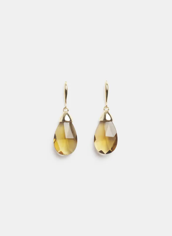 Teardrop Stone Earrings sold by Laura