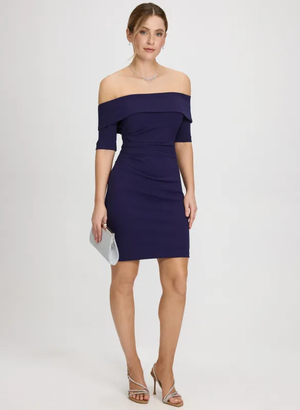 Fitted Off-Shoulder Dress sold by Laura