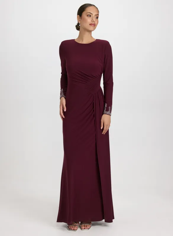 Waterfall Drape Dress sold by Laura