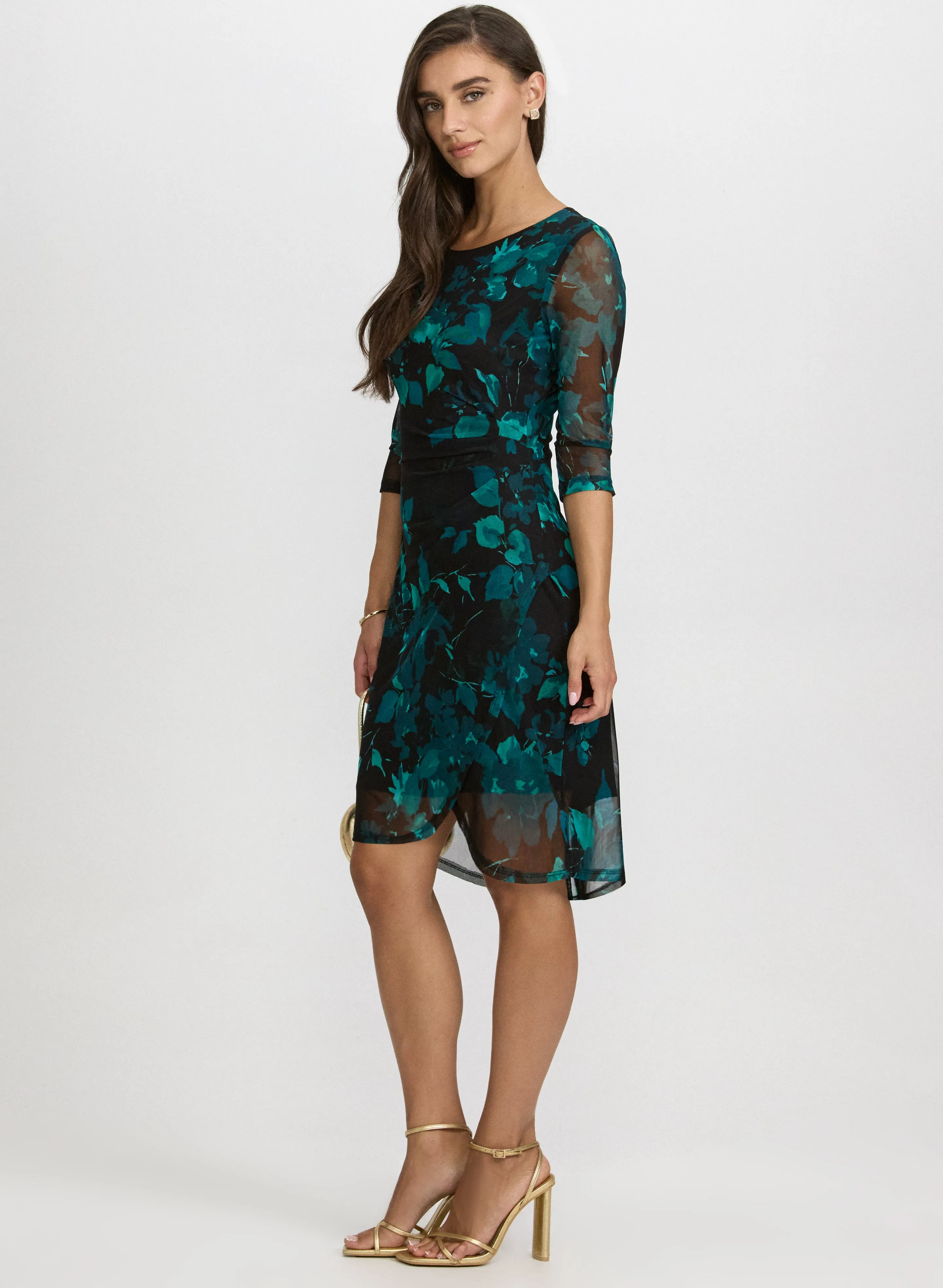 Floral Mesh Dress sold by Laura product image thumbnail 2