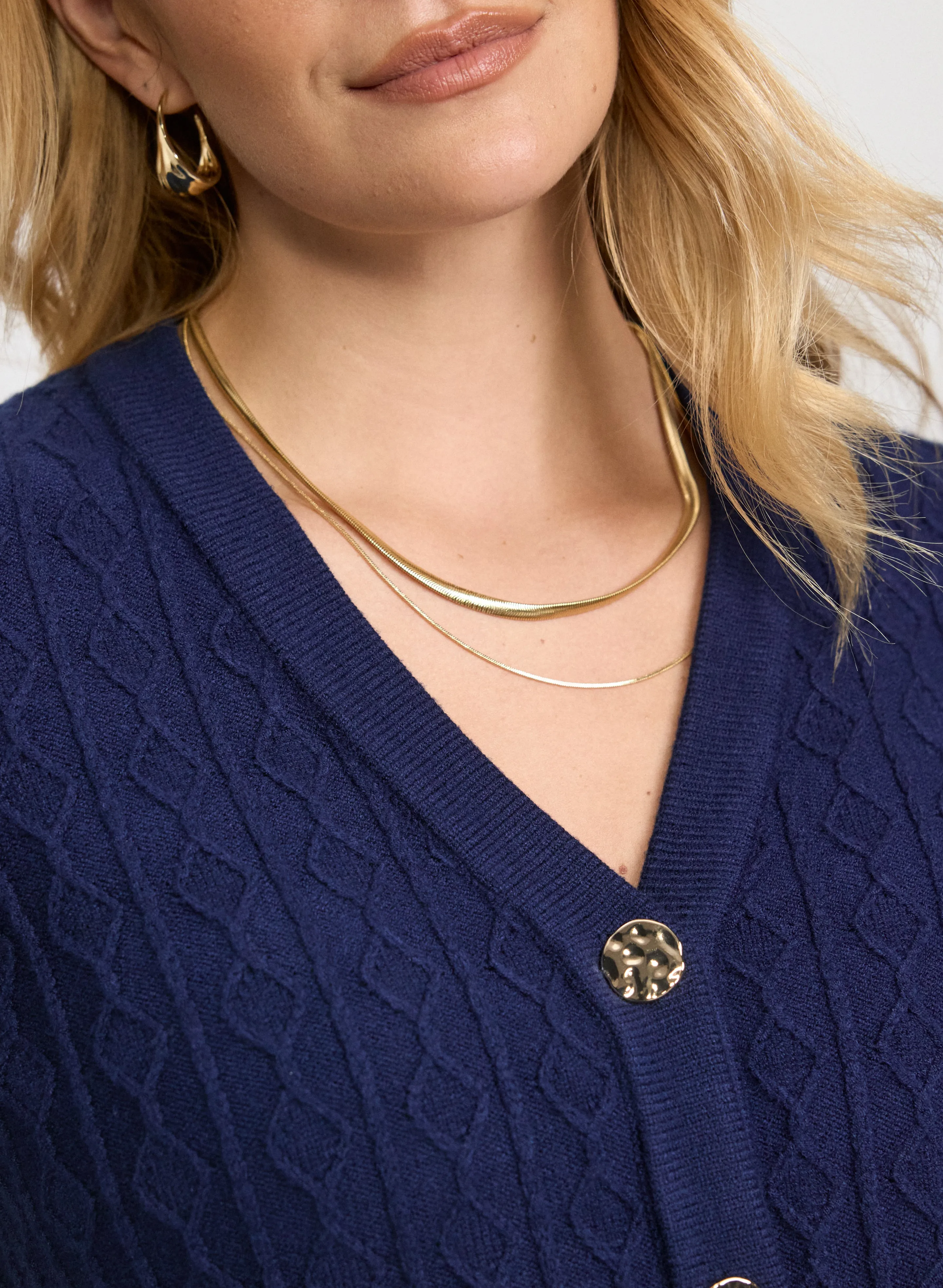 Cable Knit Cardigan sold by Laura product image thumbnail 5