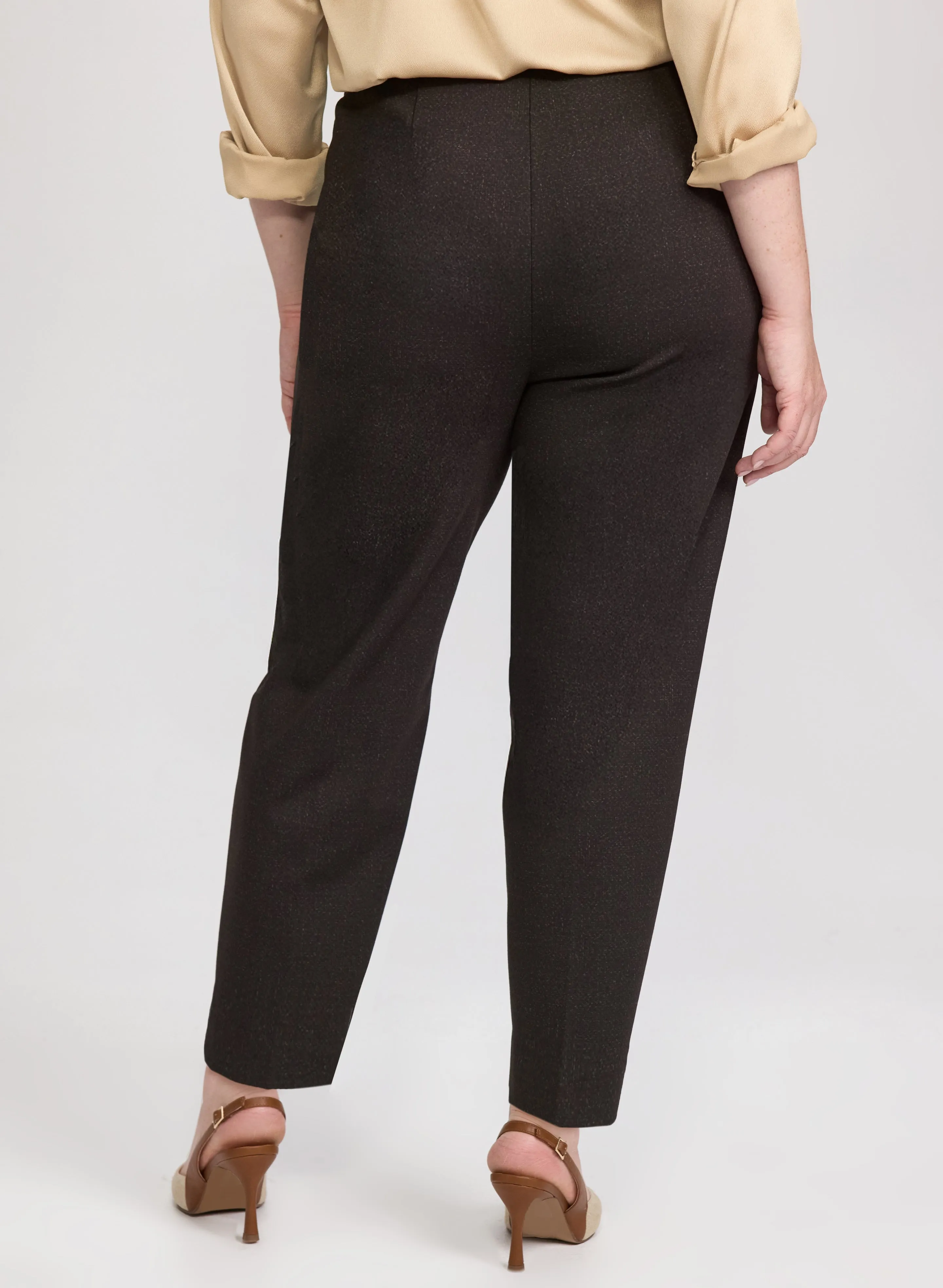 Sofia Tweed Print Slim-Leg Pants sold by Laura product image thumbnail 4