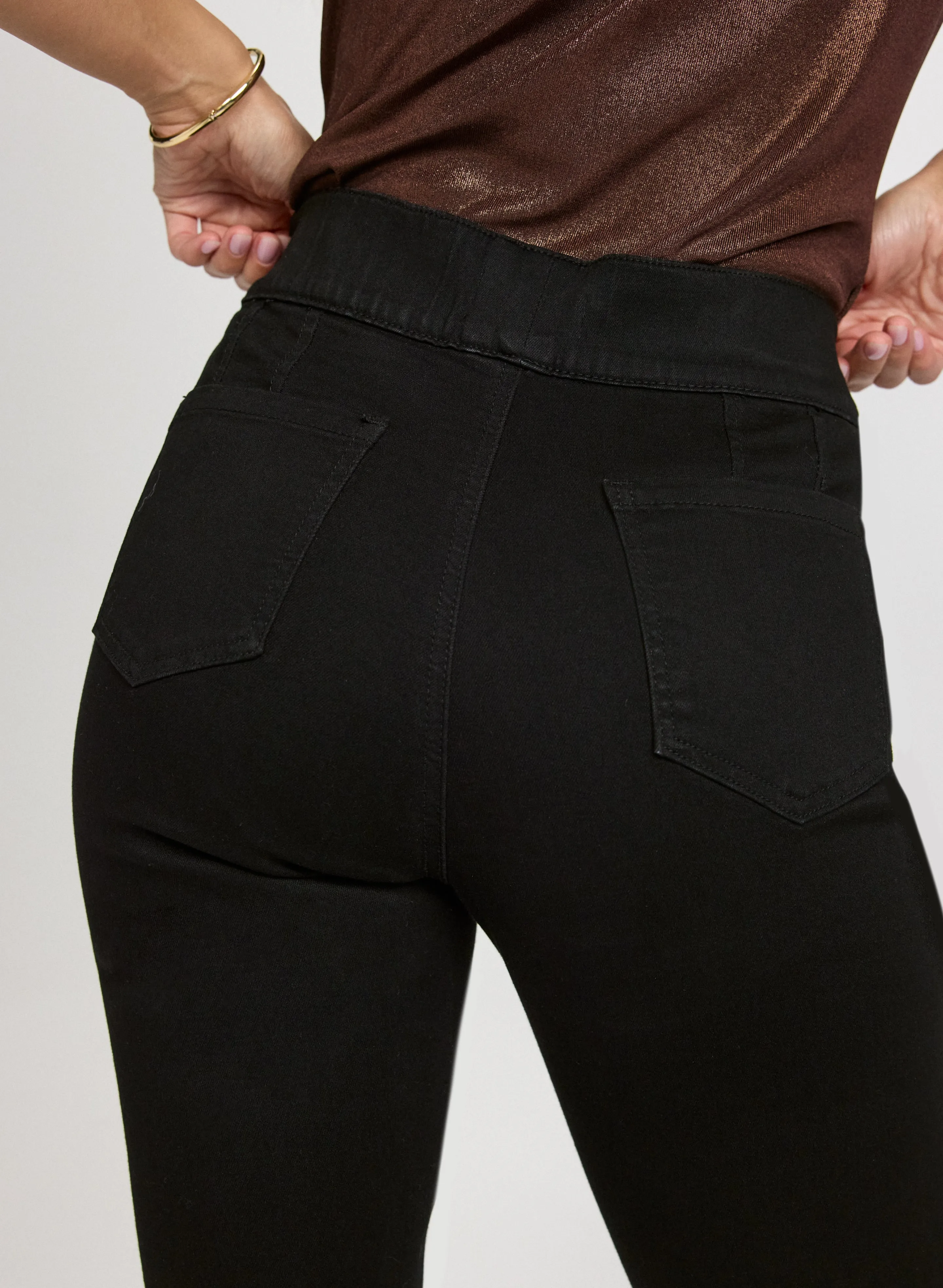 Pull-On Flare-Leg Jeans sold by Laura product image thumbnail 5