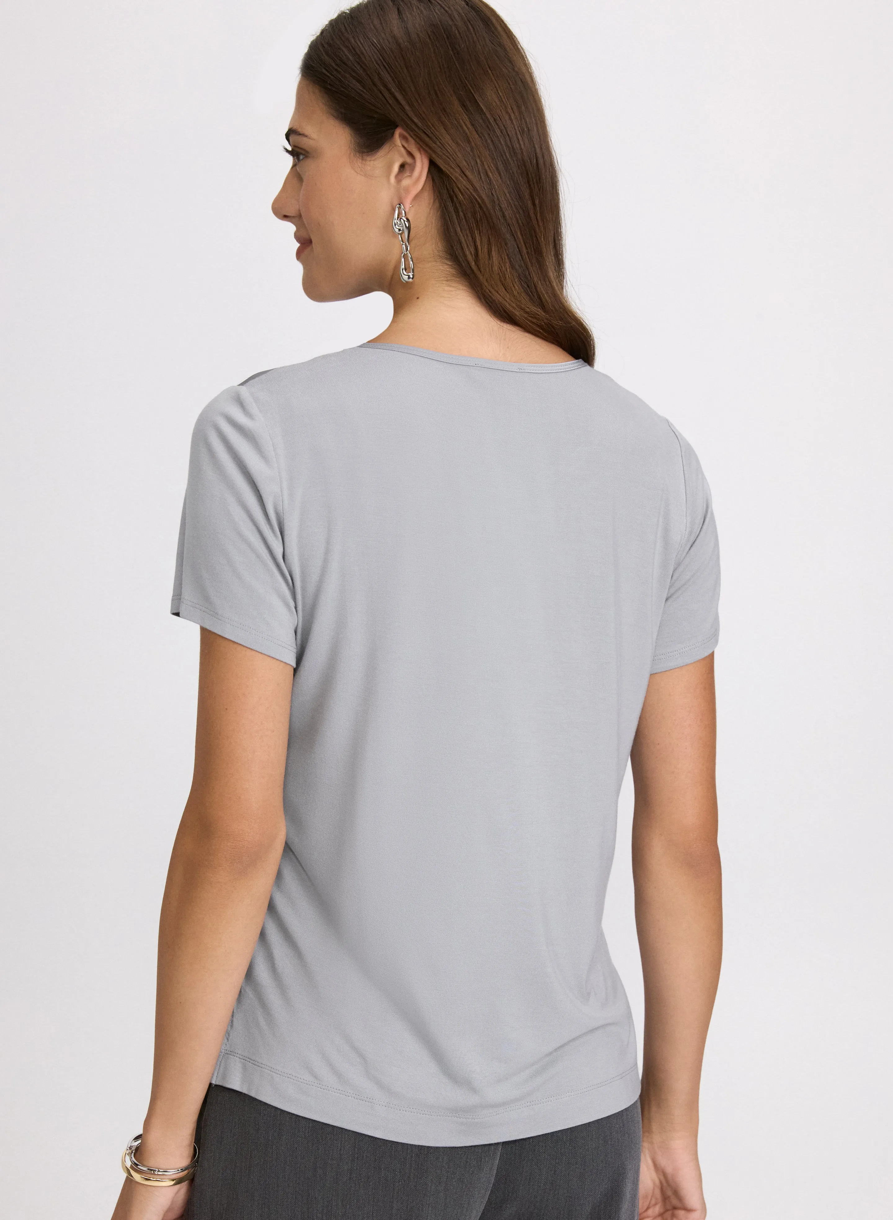 Satin Front Top sold by Laura product image thumbnail 4