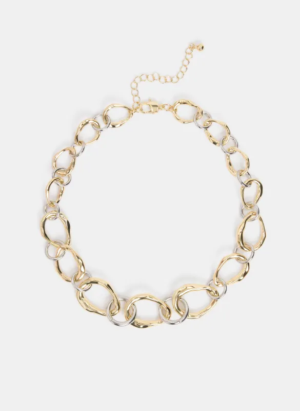 Two-Tone Necklace sold by Laura