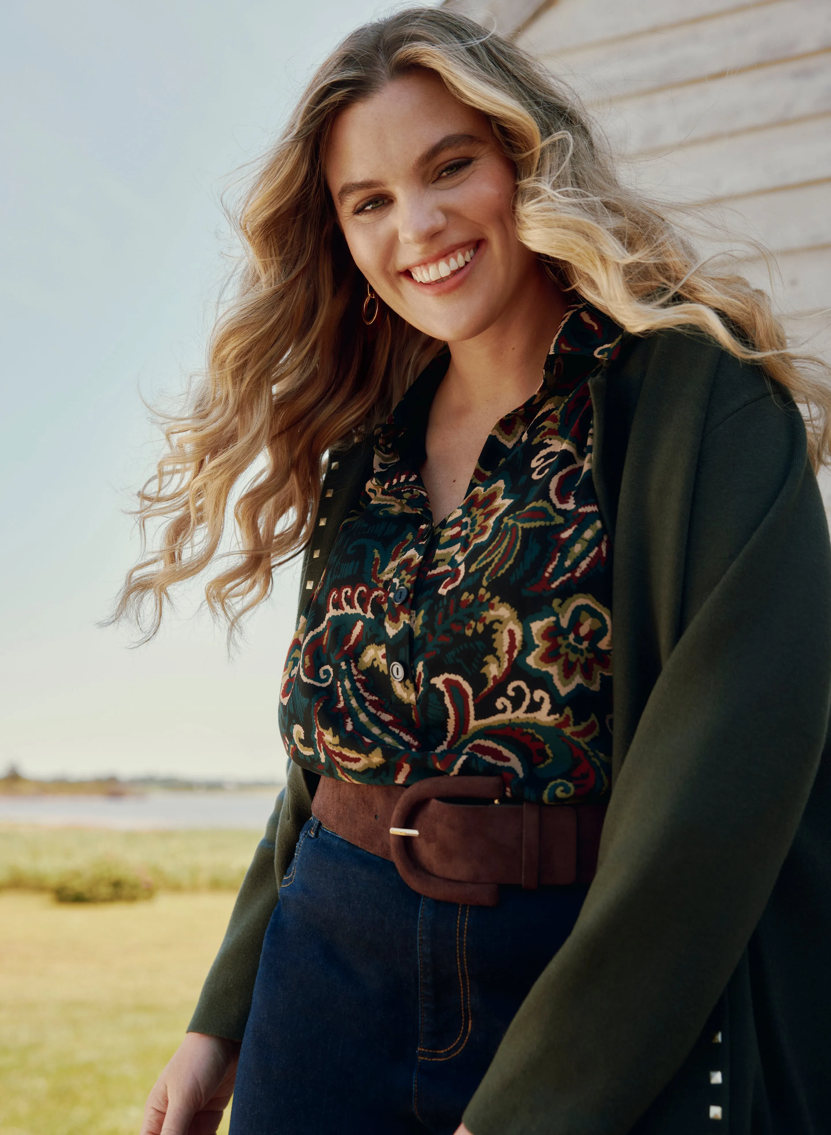 Paisley Chiffon Blouse sold by Laura product image thumbnail 3