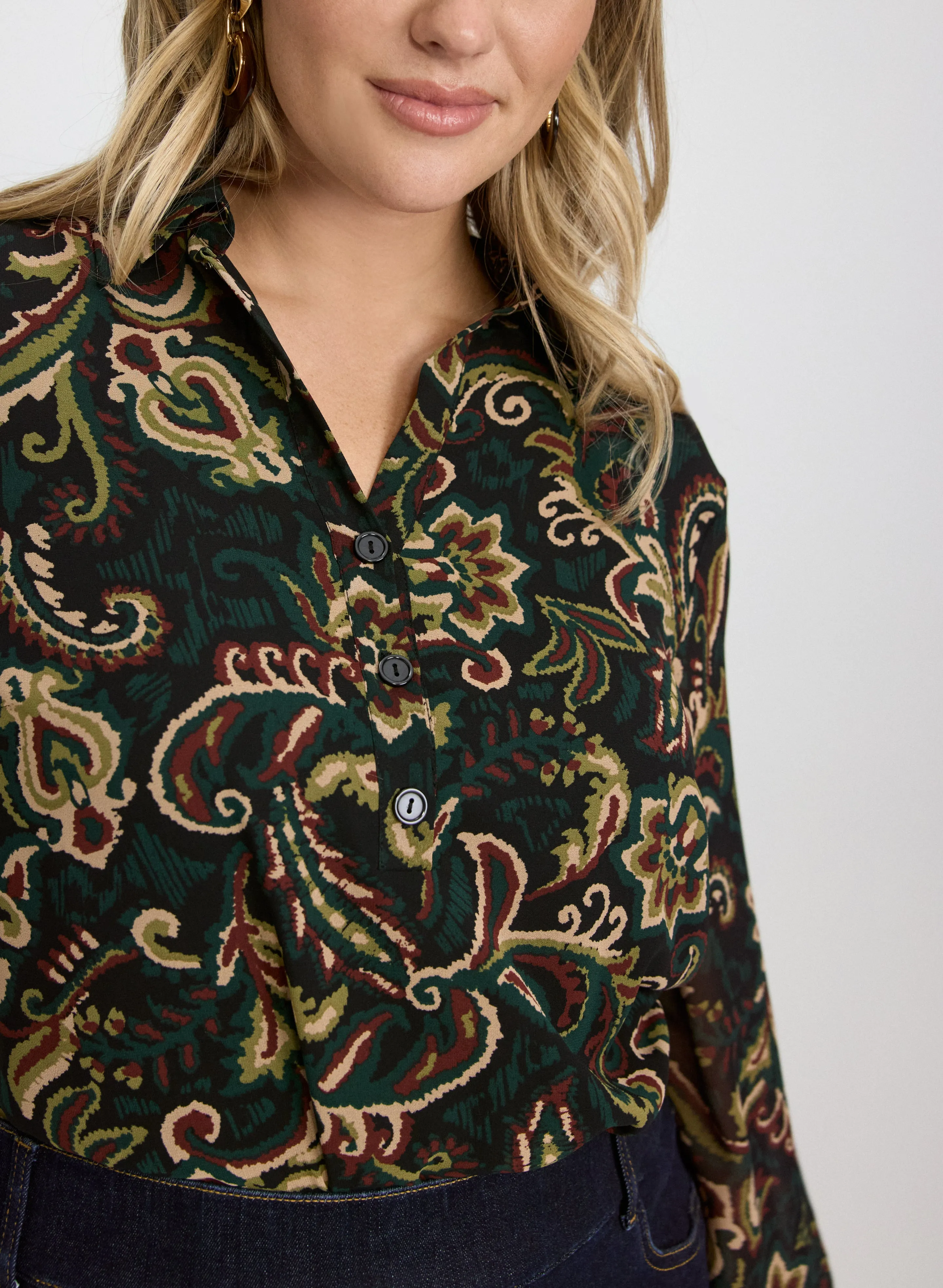 Paisley Chiffon Blouse sold by Laura product image thumbnail 5