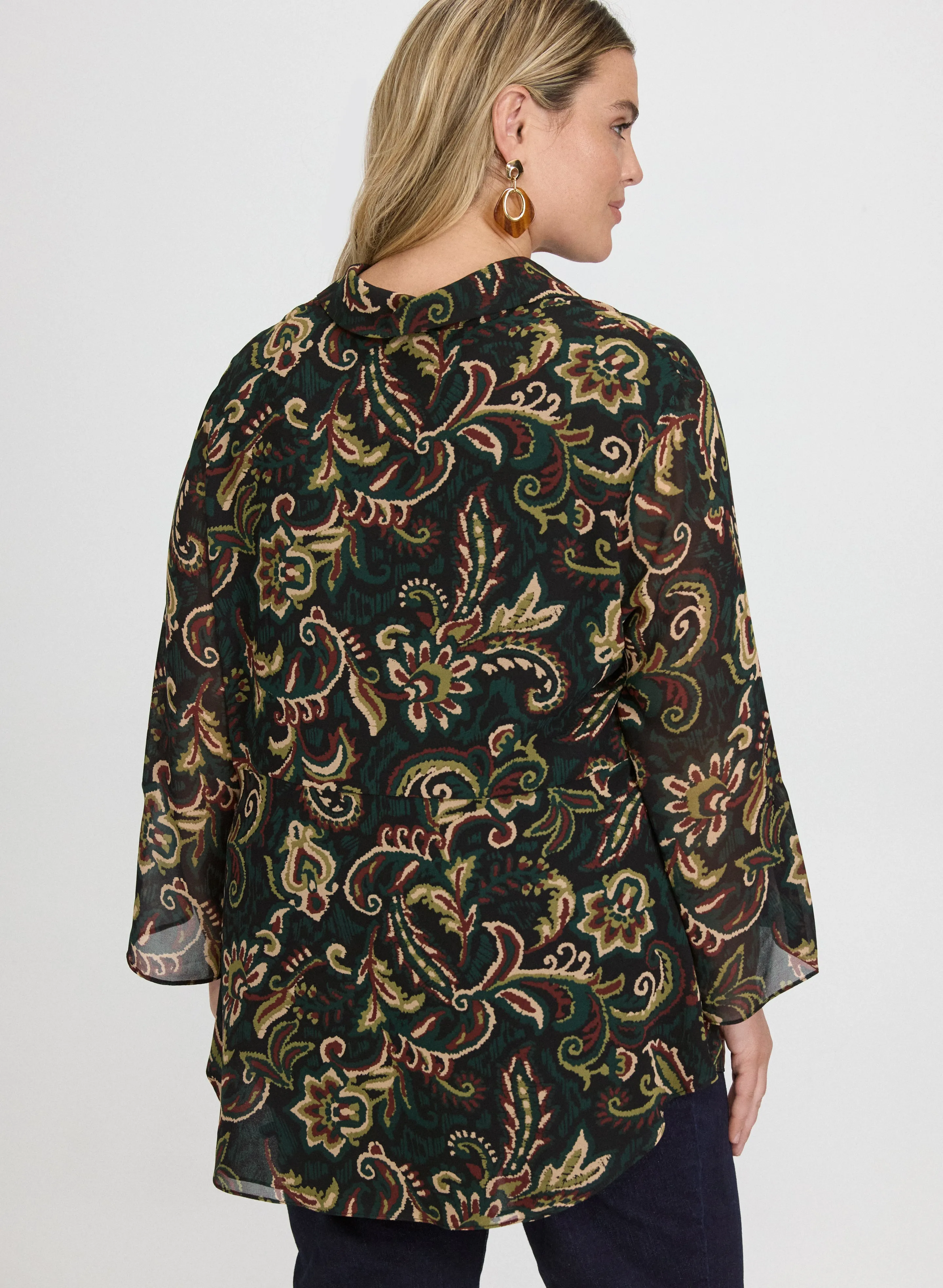Paisley Chiffon Blouse sold by Laura product image thumbnail 2