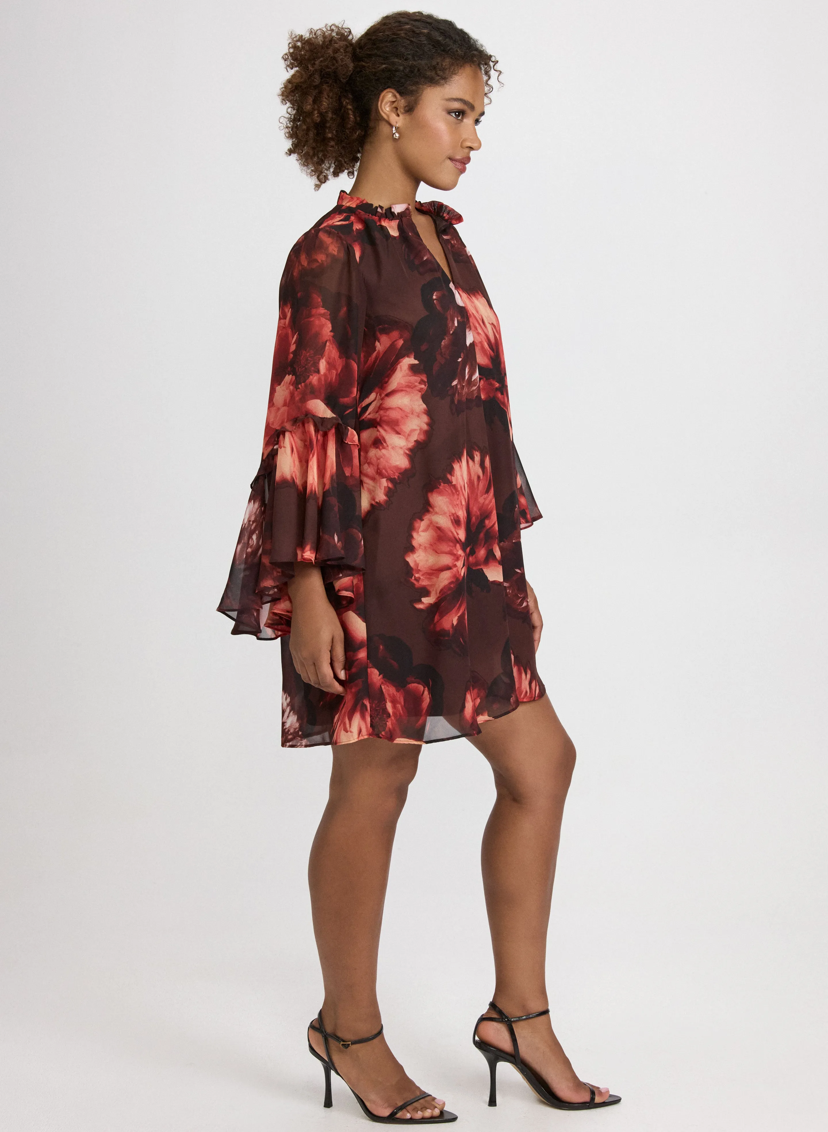 Floral Bell Sleeve Dress sold by Laura product image thumbnail 2