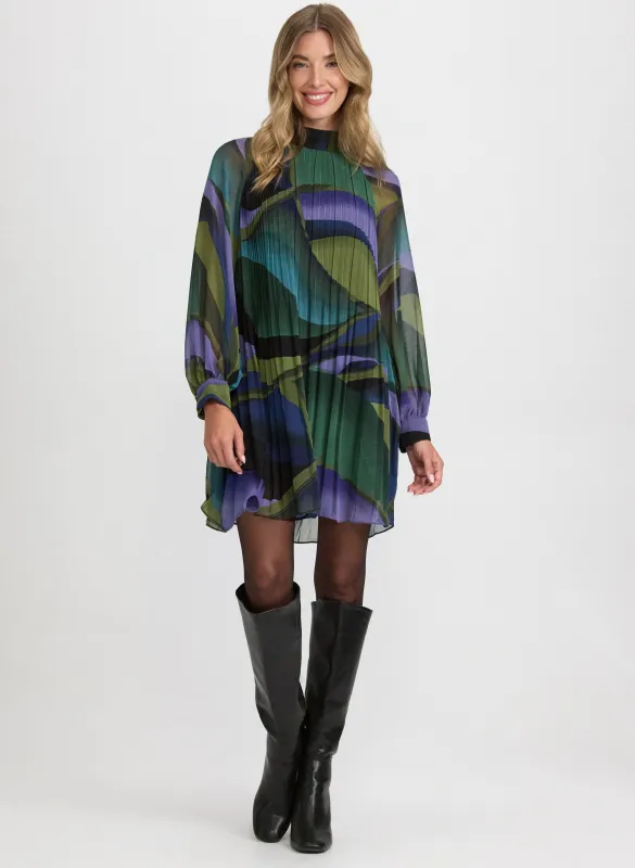 Swirl Chiffon Dress sold by Laura