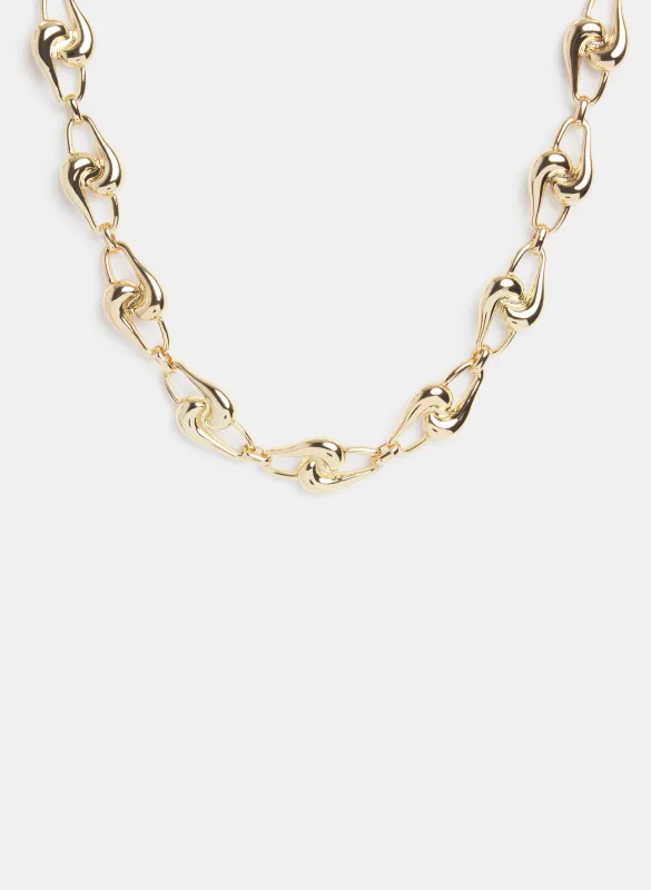 Irregular Chain Link Necklace sold by Laura