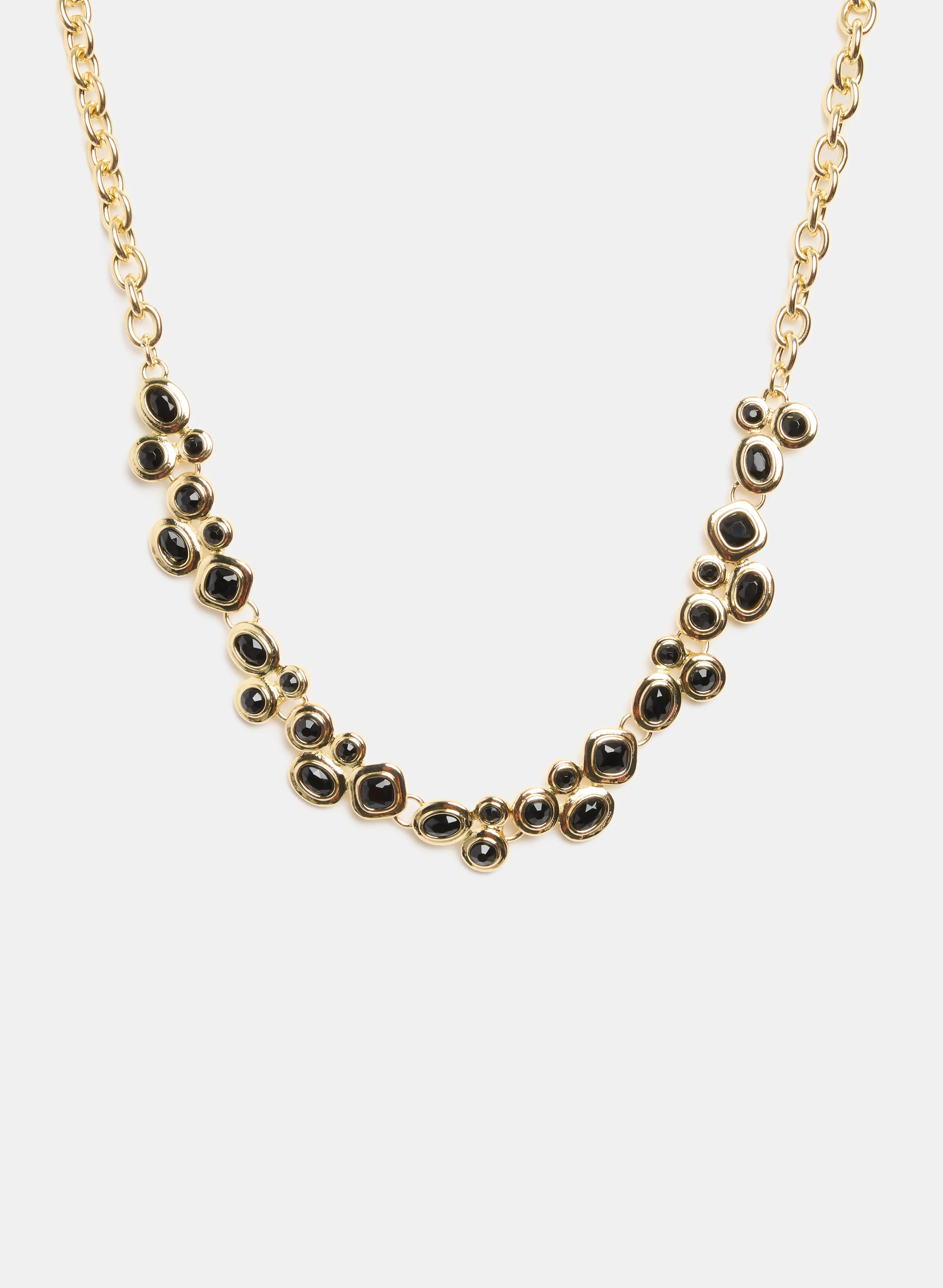 Mixed Stone Shape Necklace sold by Laura