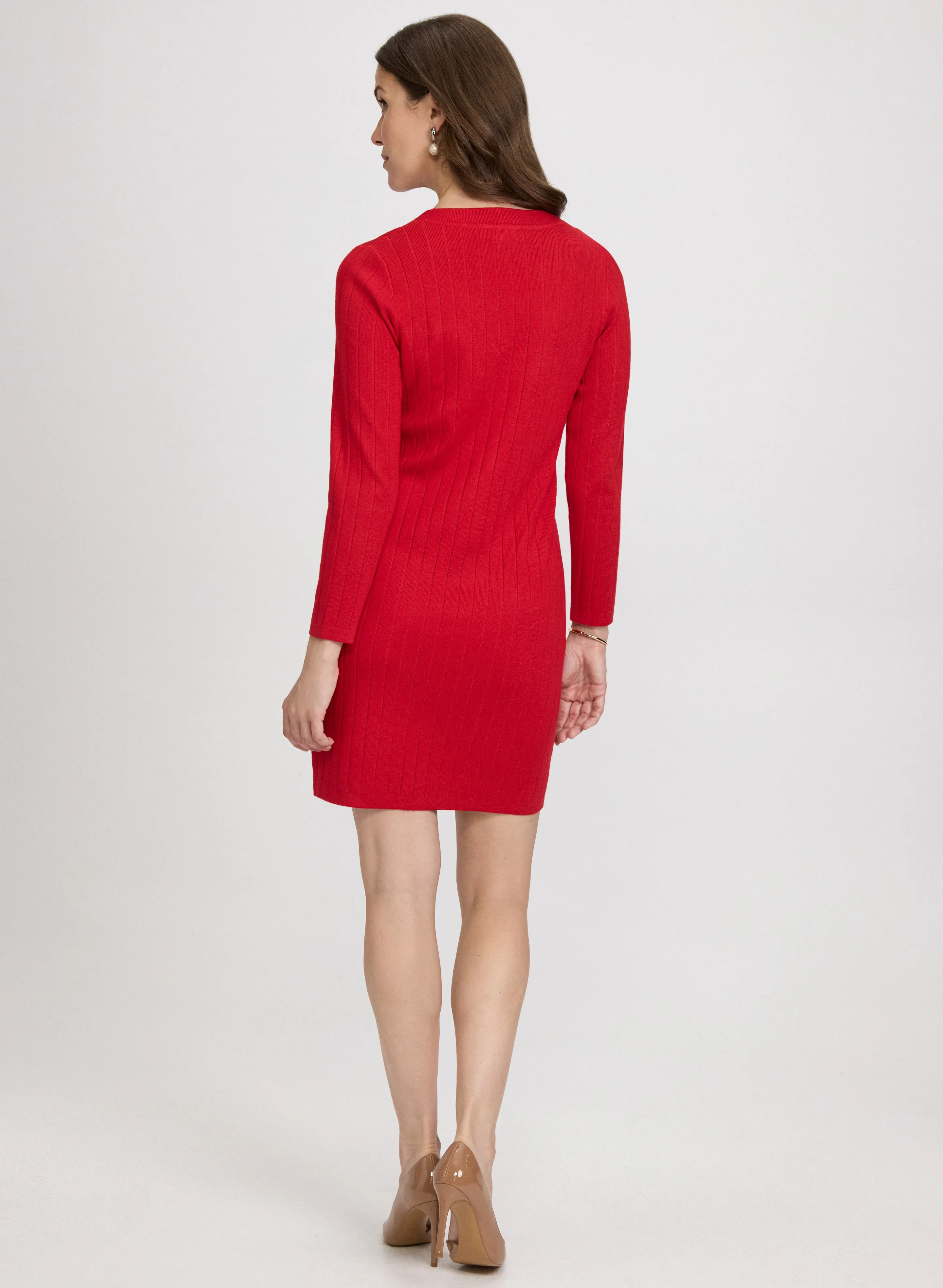 Button-Down Sweater Dress sold by Laura product image thumbnail 3