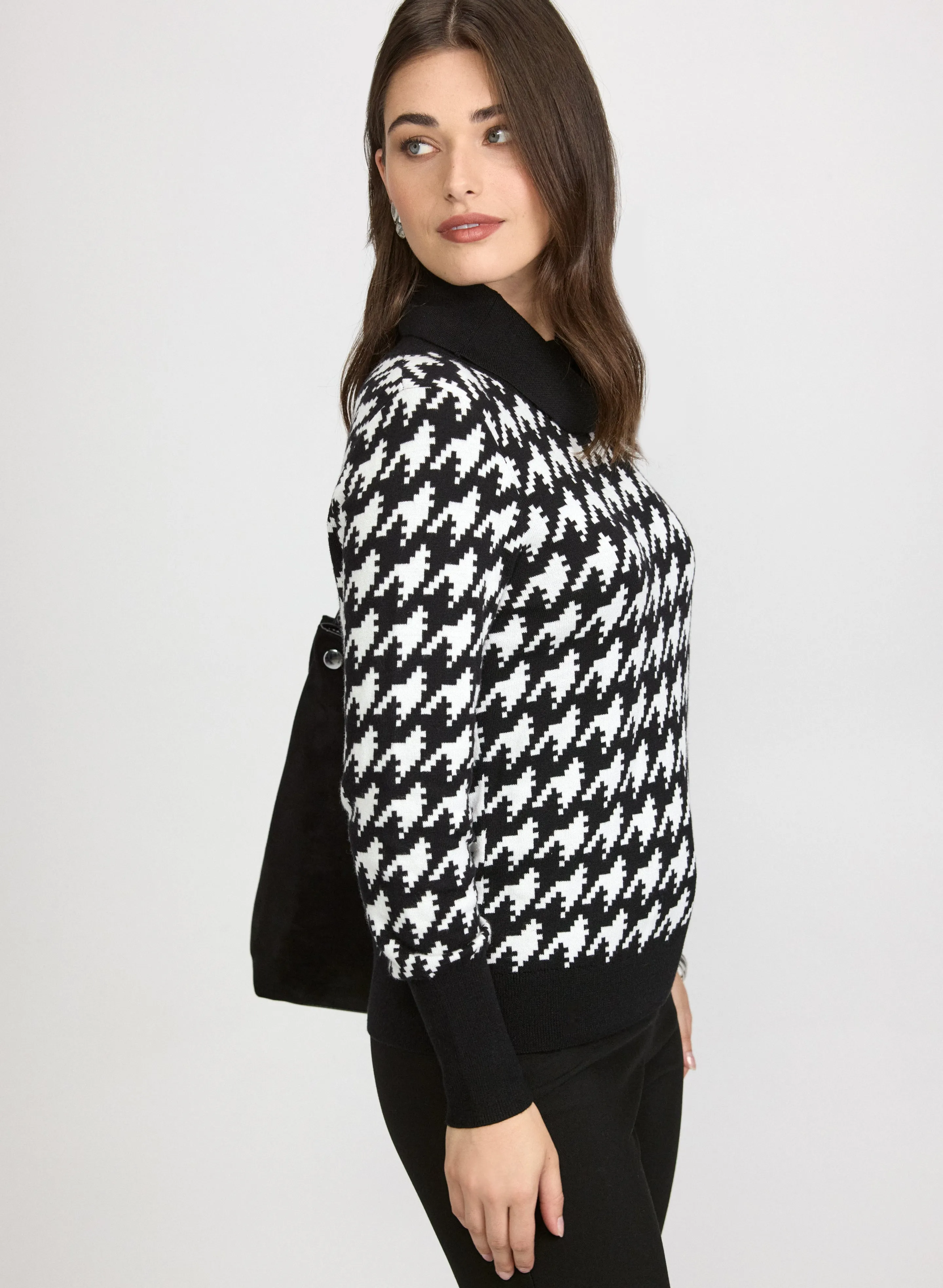 Houndstooth Sweater sold by Laura product image thumbnail 2