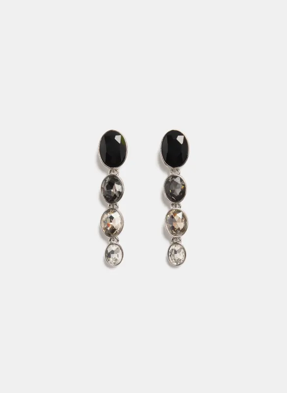 Gradient Stone Drop Earrings sold by Laura