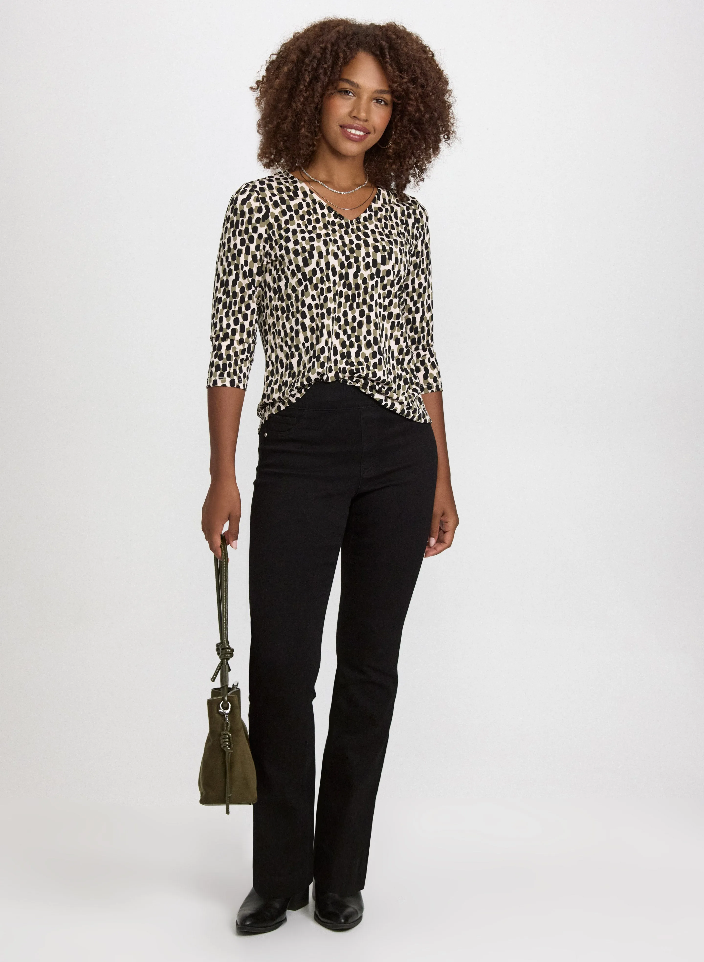 Mixed Polka Dot Top sold by Laura product image thumbnail 3