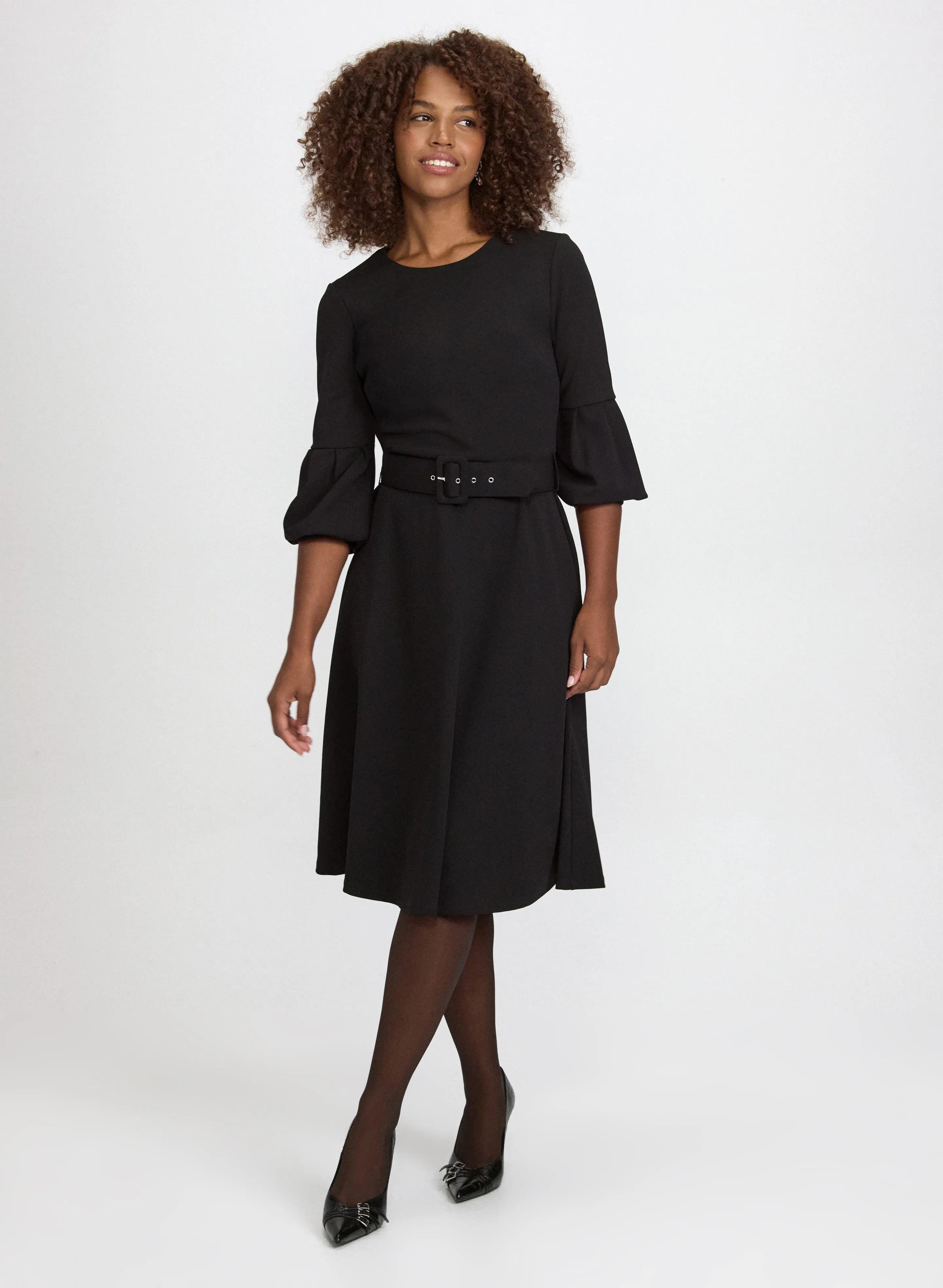 Belted Midi Dress sold by Laura product image thumbnail 3