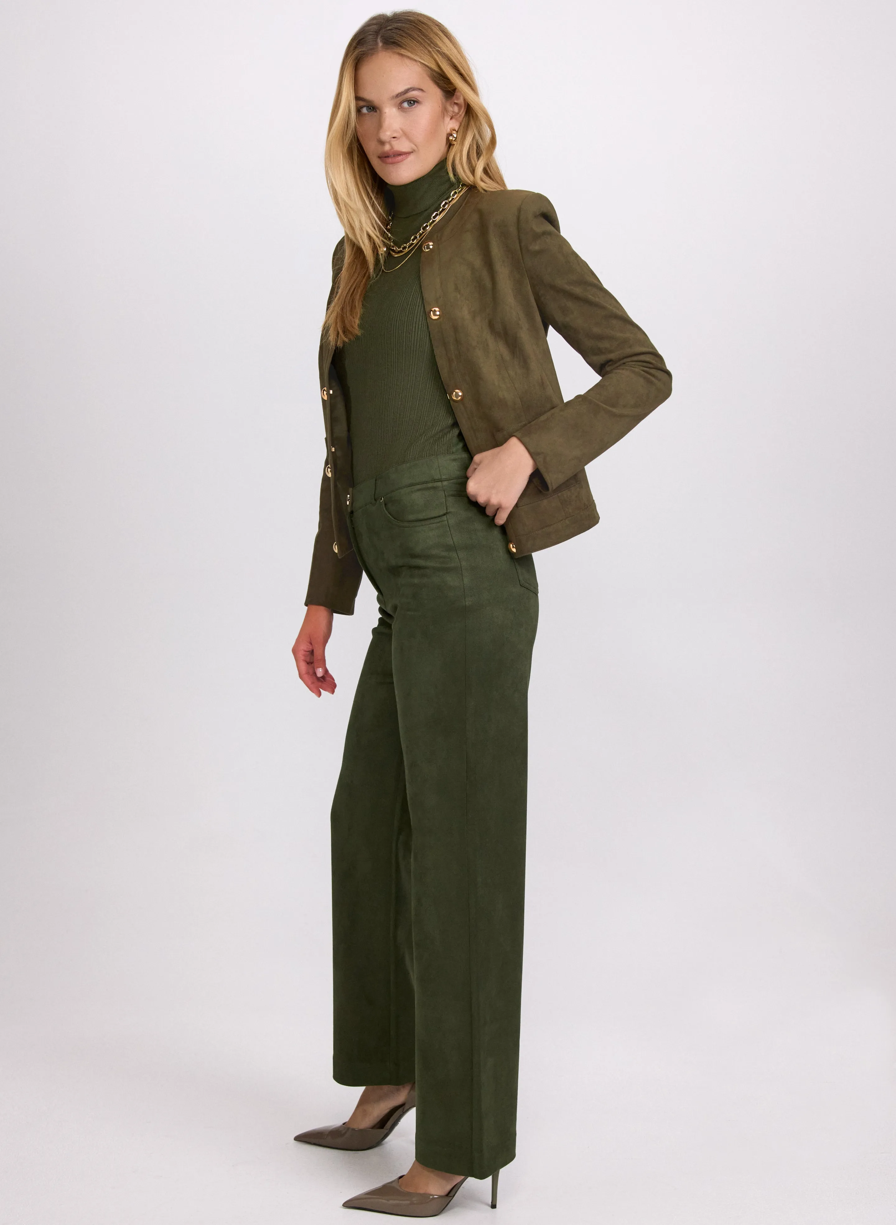 Lily Faux-Suede Pants sold by Laura product image thumbnail 5