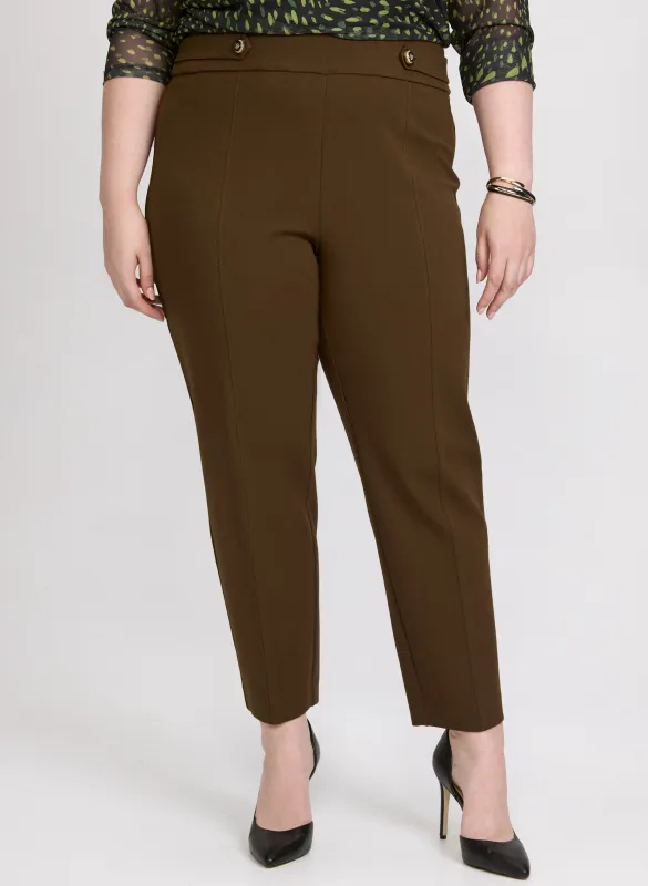 Sofia Slim-Leg Pants sold by Laura
