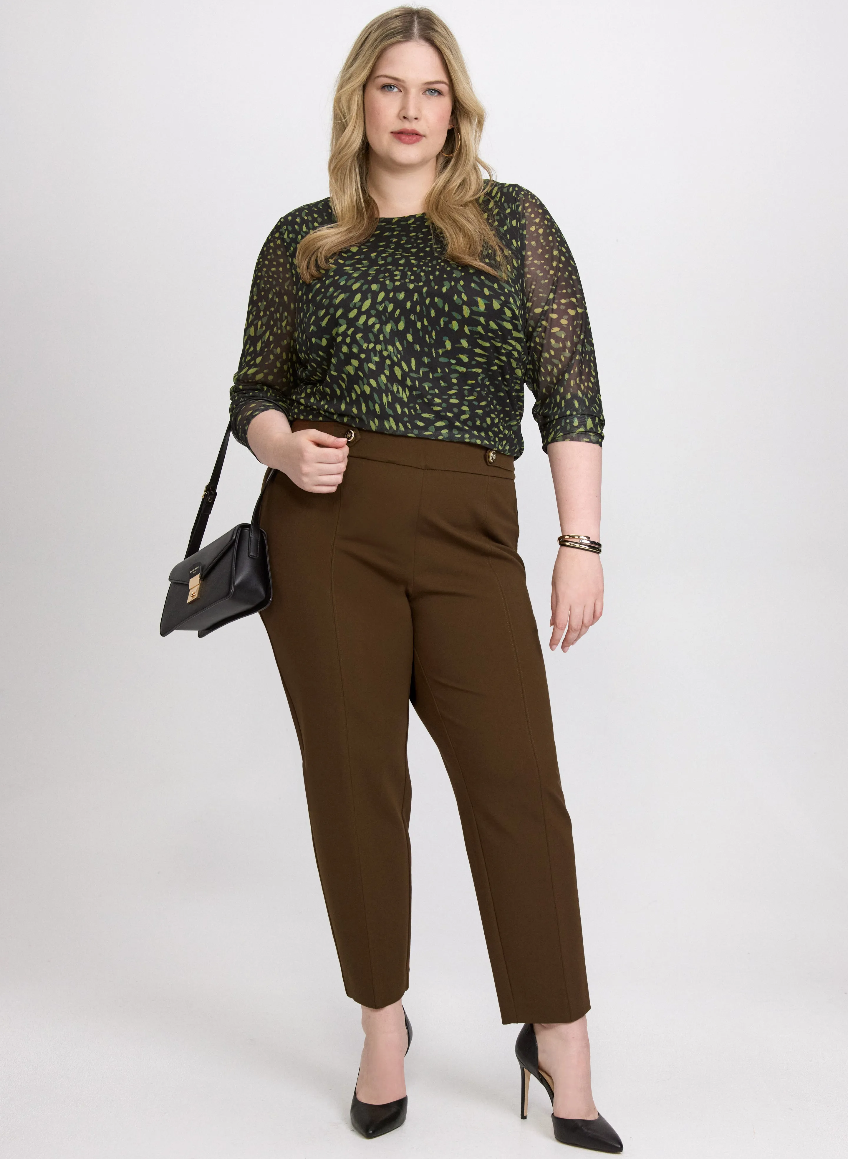 Sofia Slim-Leg Pants sold by Laura product image thumbnail 3