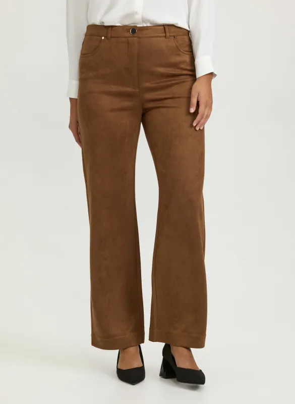 Lily Faux-Suede Pants sold by Laura