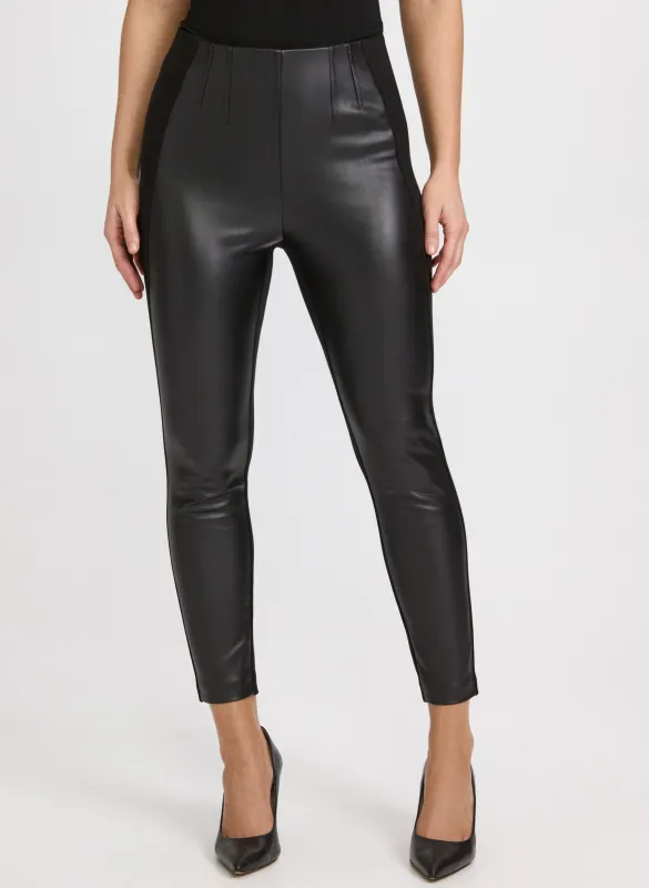 Chloe Vegan Leather Leggings sold by Laura