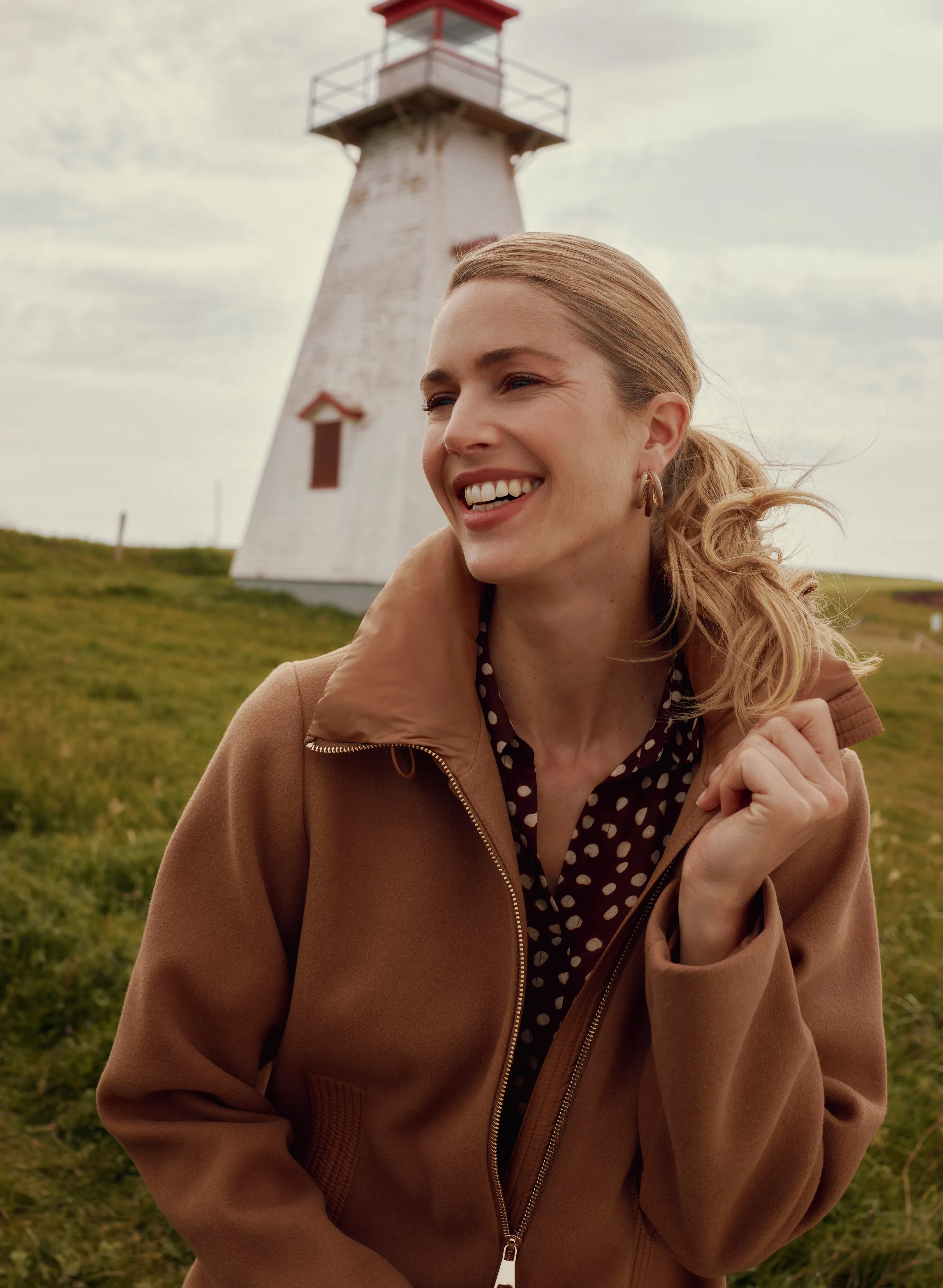 Nylon Trim Coat sold by Laura product image thumbnail 4