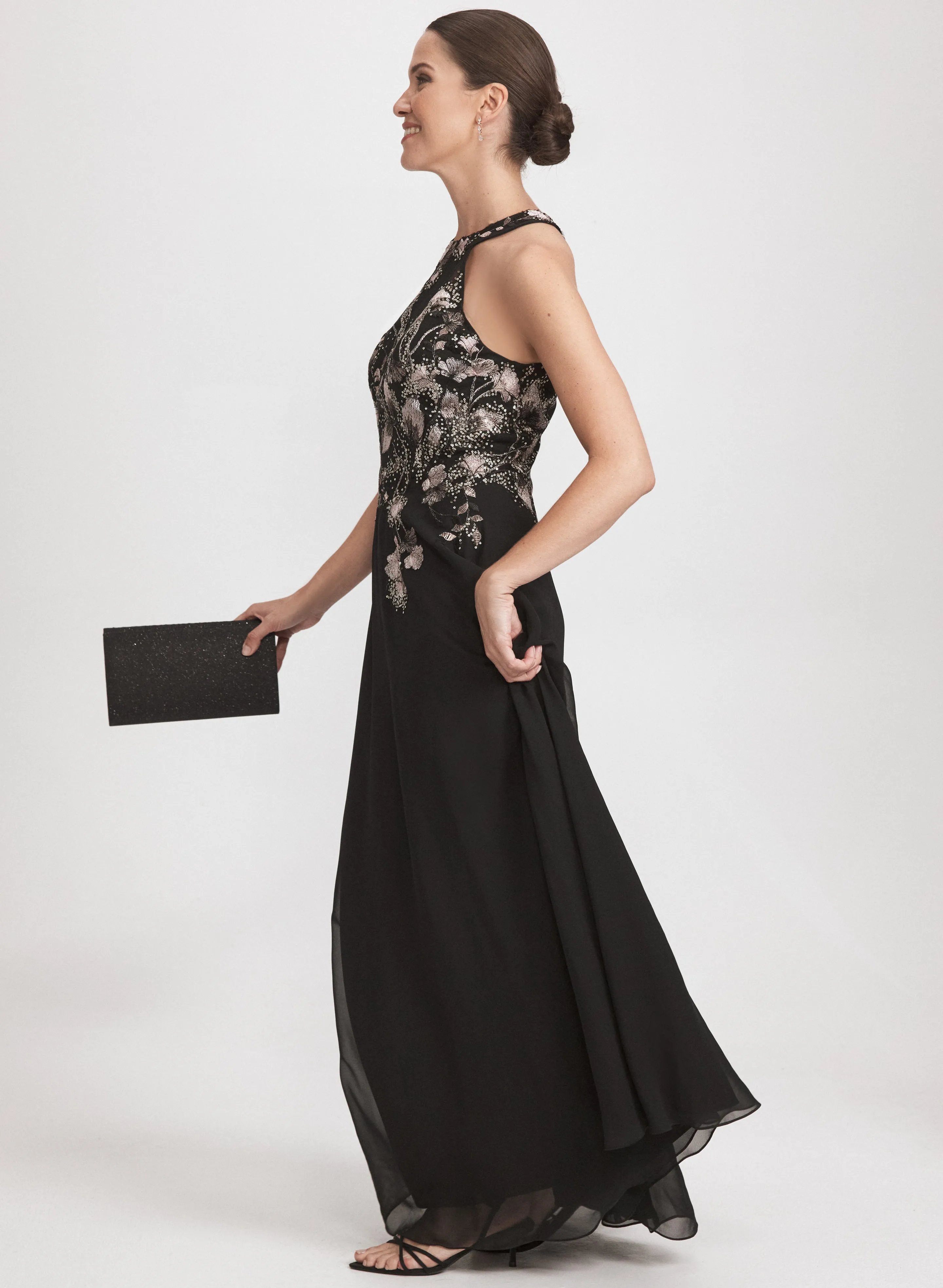 Floral Embroidered Dress sold by Laura product image thumbnail 2