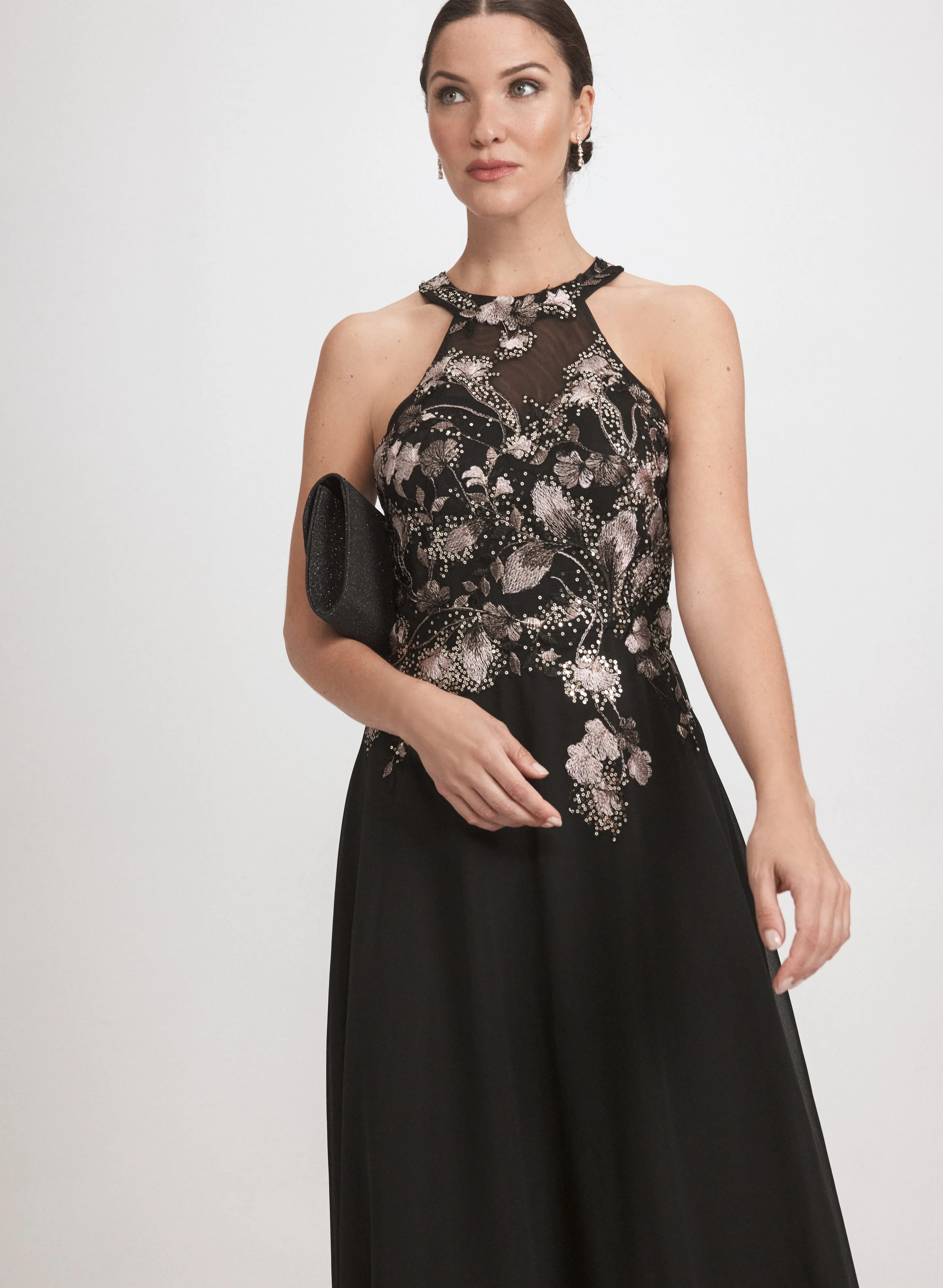 Floral Embroidered Dress sold by Laura product image thumbnail 4