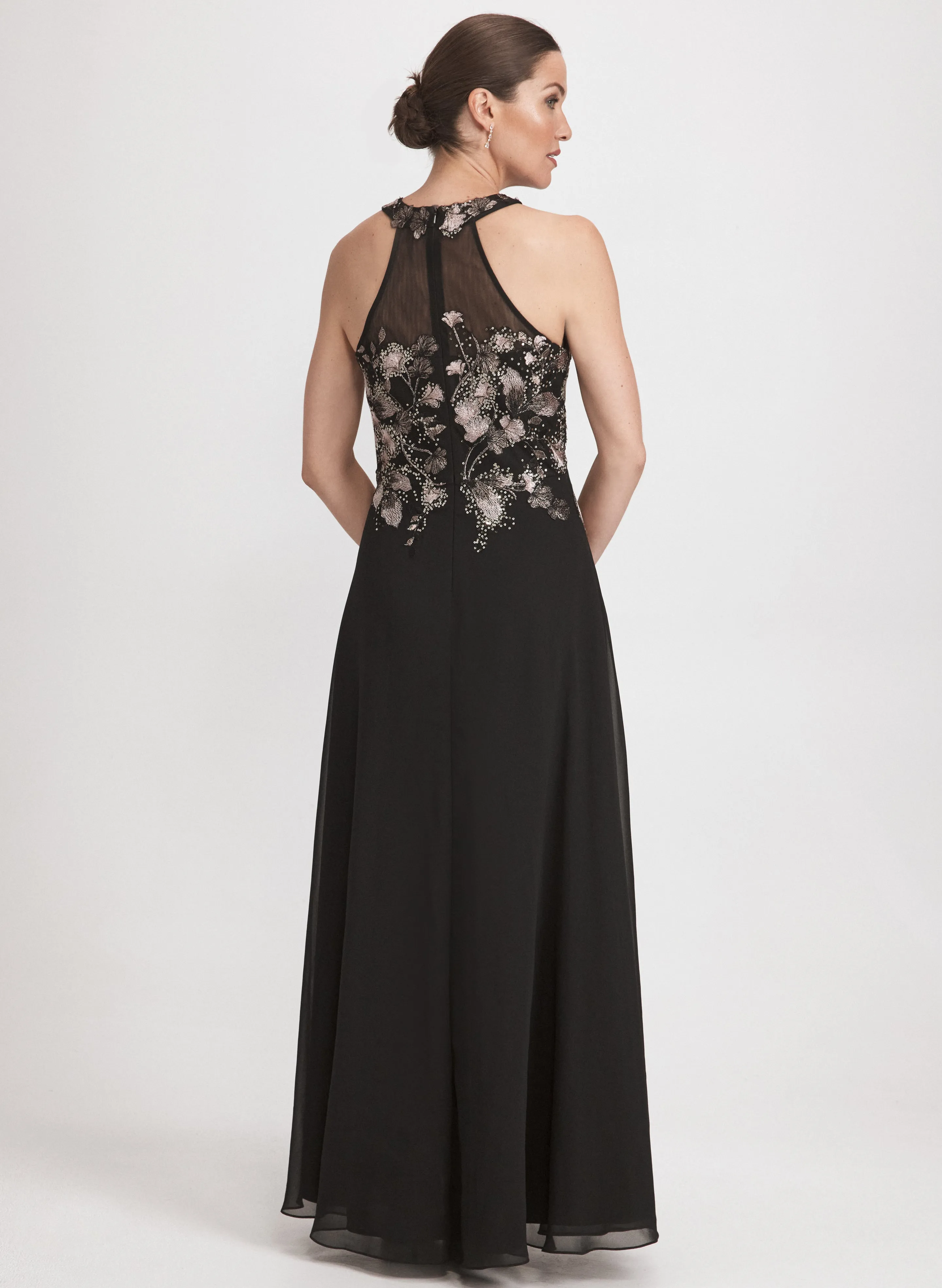 Floral Embroidered Dress sold by Laura product image thumbnail 3