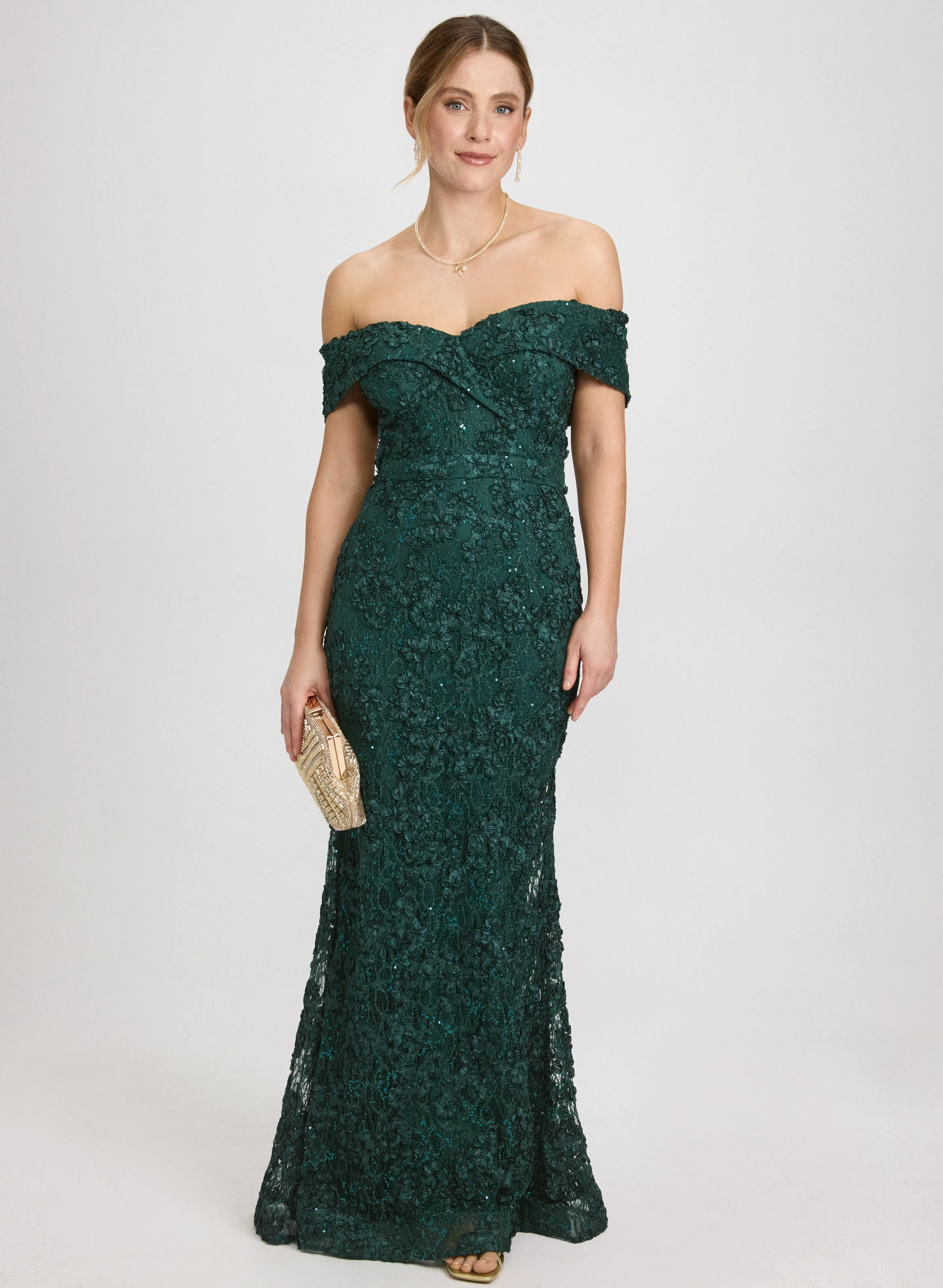 Embellished Lace Dress sold by Laura