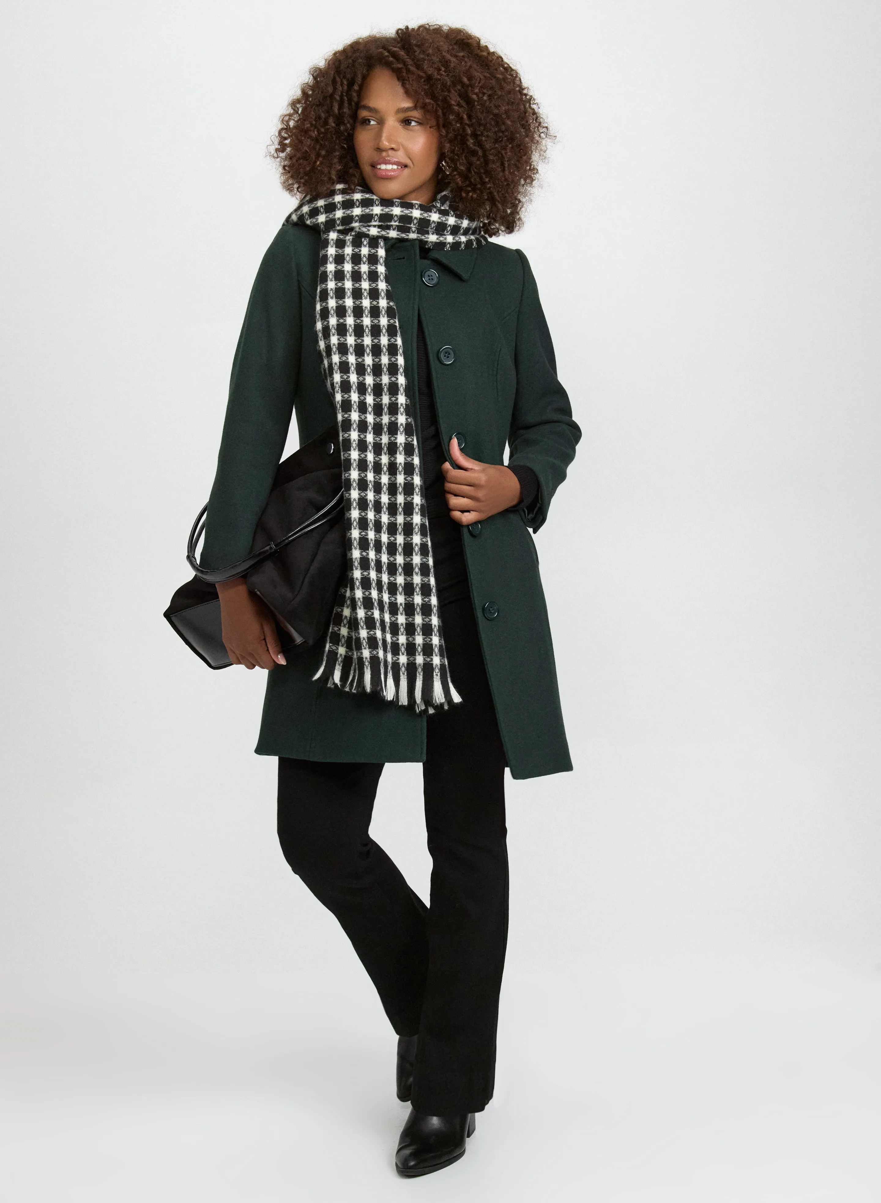 Wool-Blend Coat sold by Laura product image thumbnail 4
