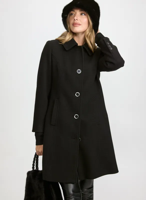 Wool-Blend Coat sold by Laura