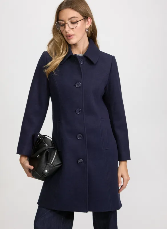 Wool-Blend Coat sold by Laura