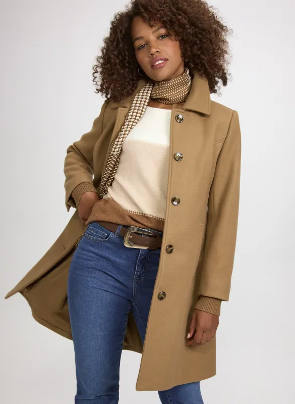 Wool-Blend Coat sold by Laura
