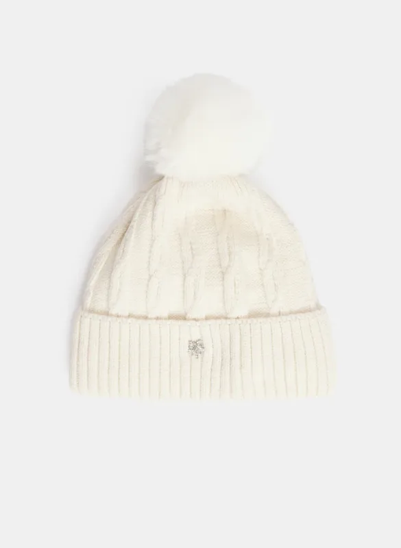 Faux-Fur Lined Tuque sold by Laura