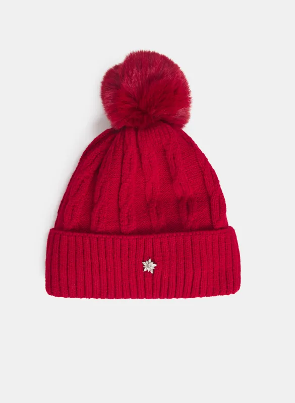 Faux-Fur Lined Tuque sold by Laura