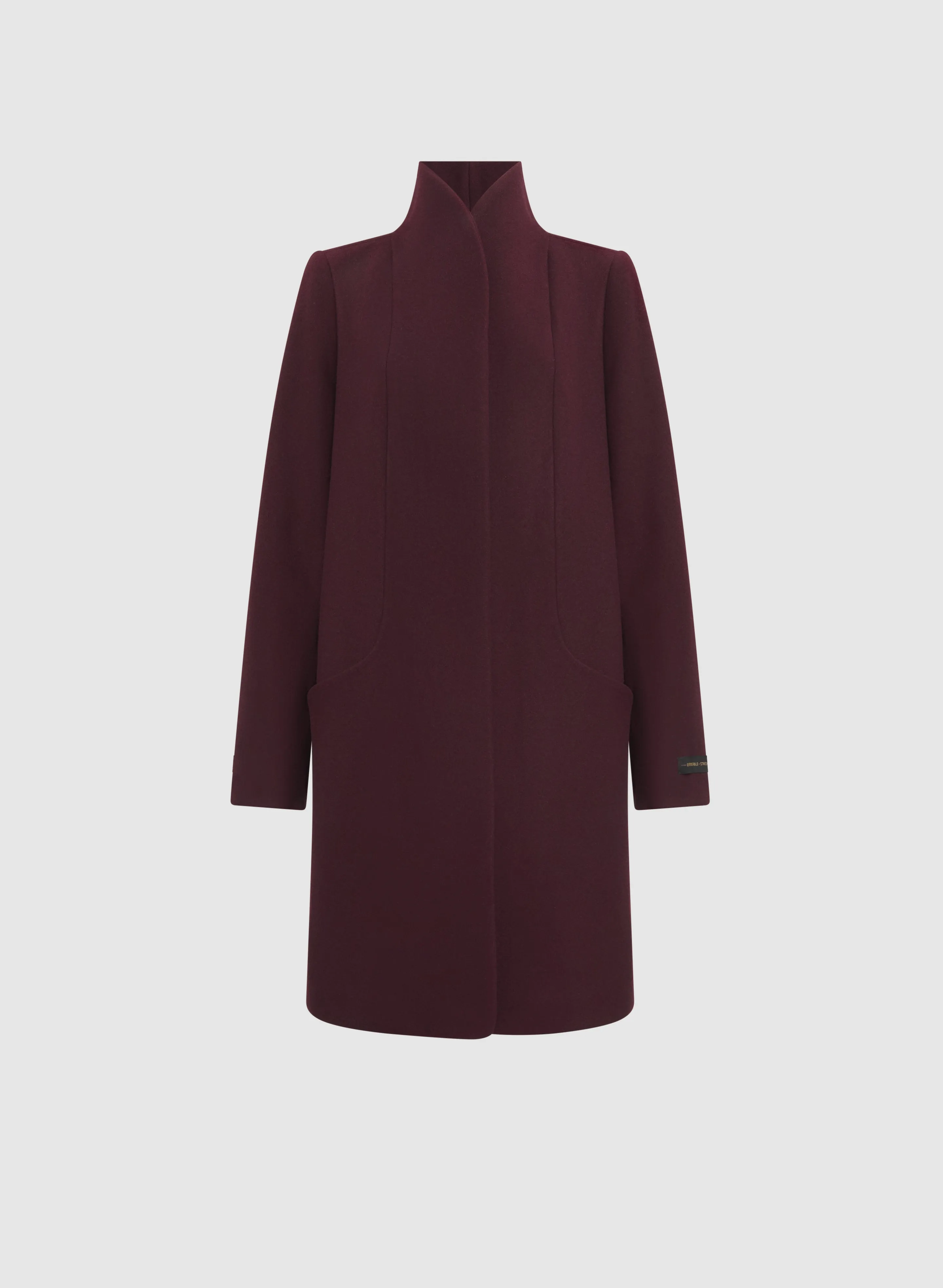 Funnel Neck Wool Coat sold by Laura product image thumbnail 5