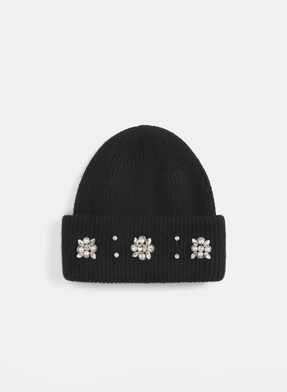 Rhinestone Embellished Tuque sold by Laura