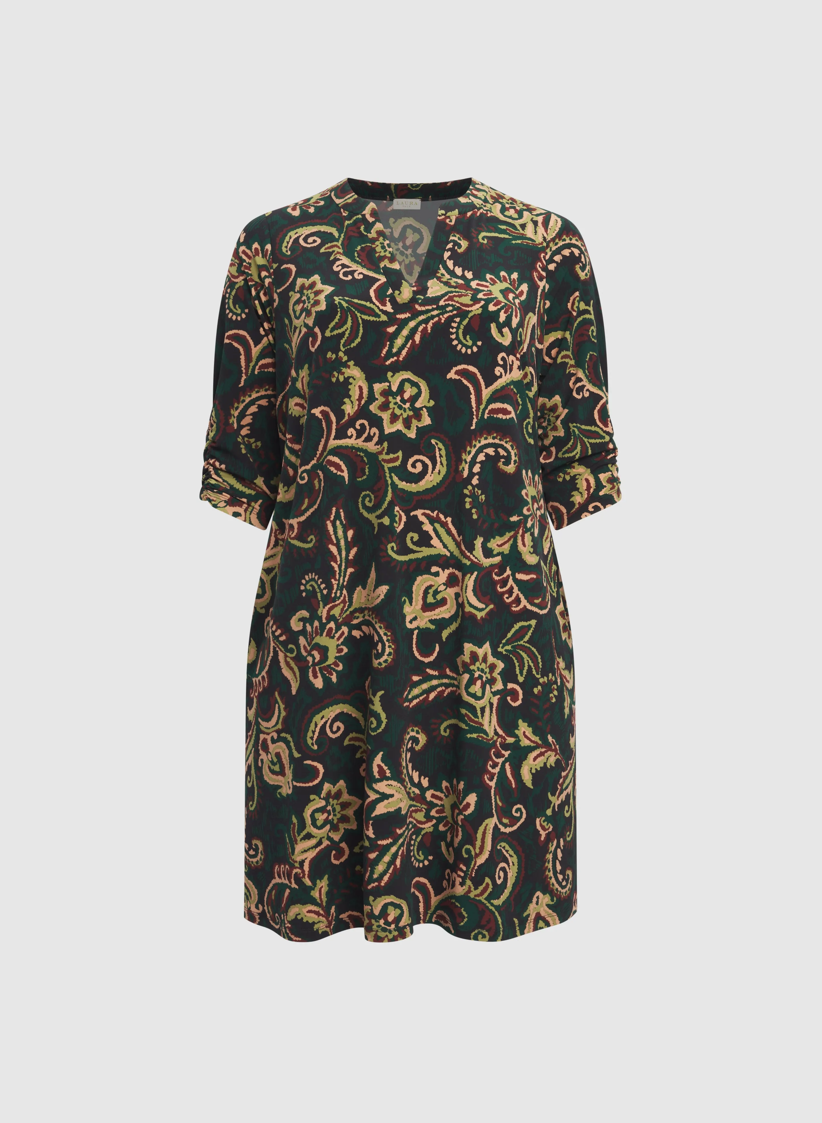 Paisley 3/4 Sleeve Dress sold by Laura product image thumbnail 5