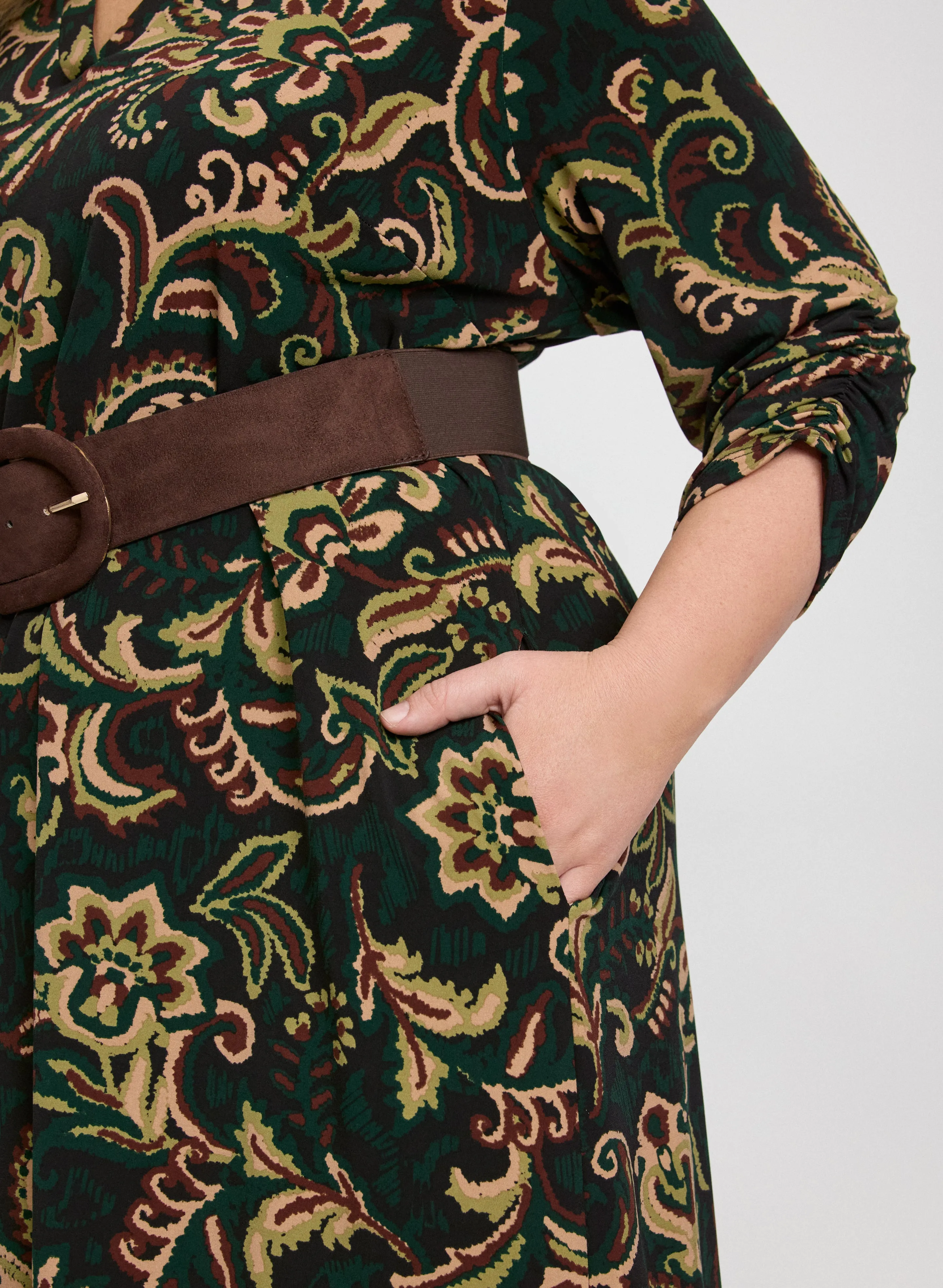 Paisley 3/4 Sleeve Dress sold by Laura product image thumbnail 3