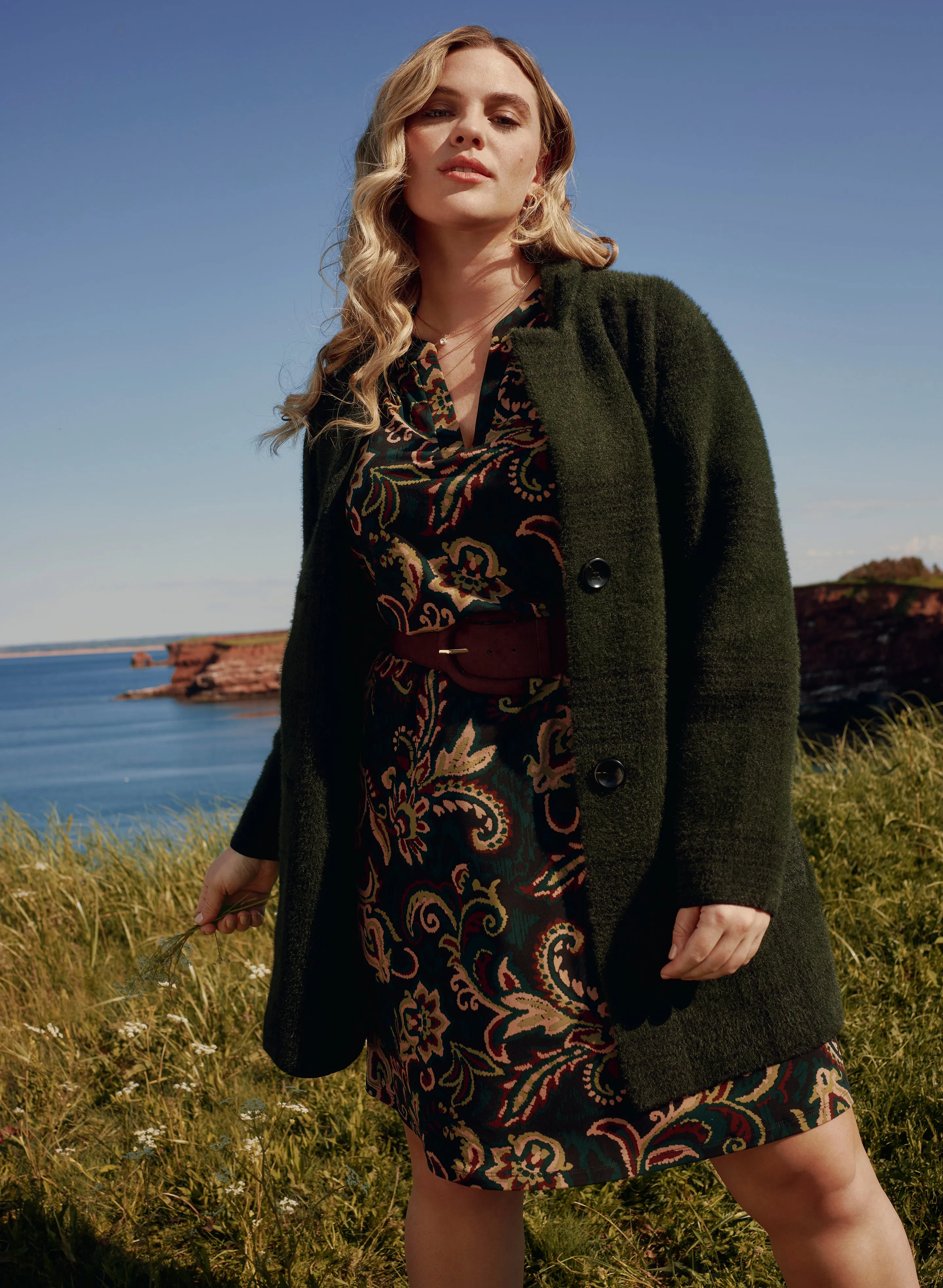 Paisley 3/4 Sleeve Dress sold by Laura product image thumbnail 2