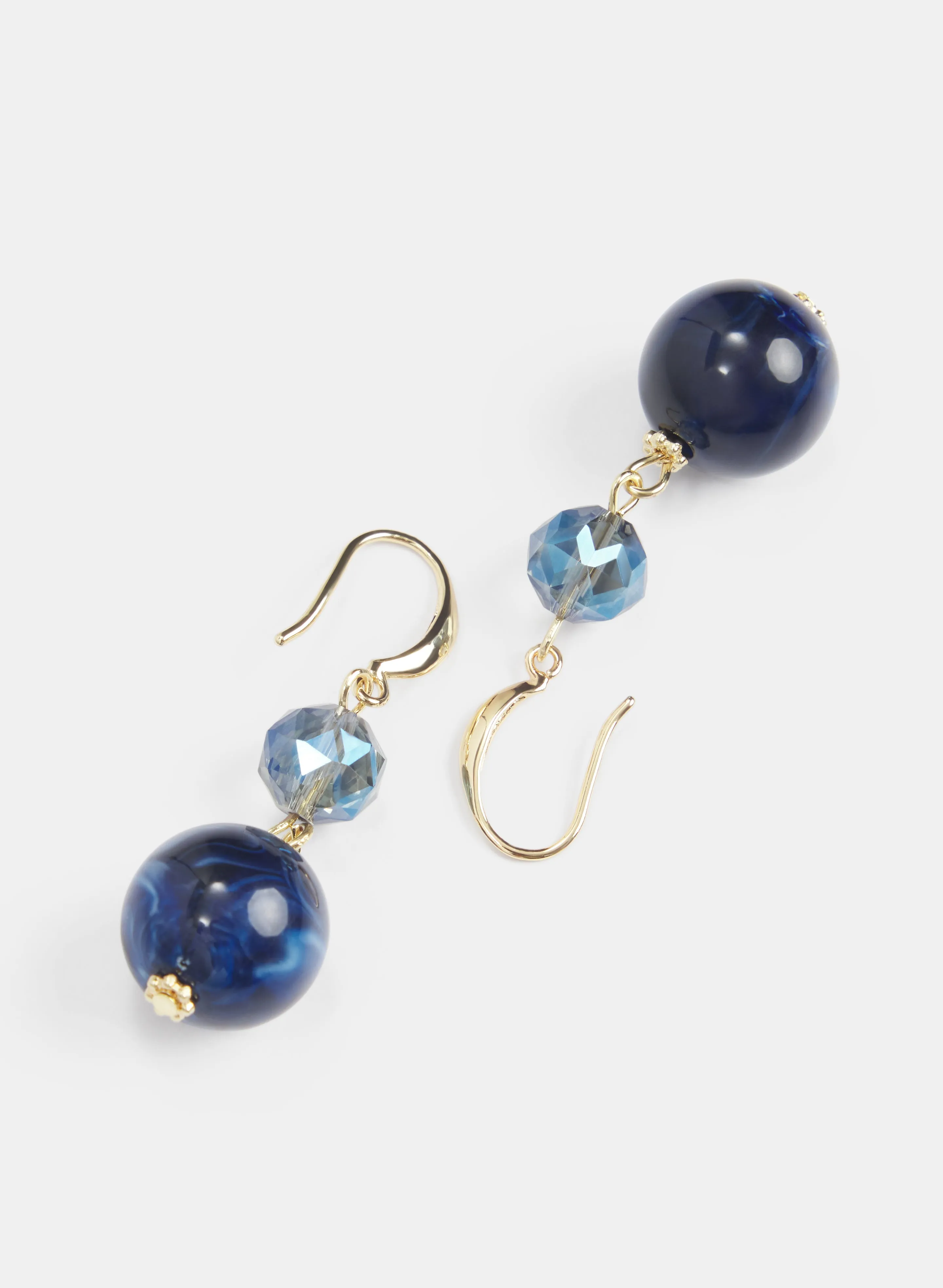 Marble Bead Drop Earrings sold by Laura product image thumbnail 2