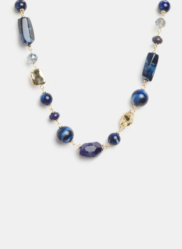 Mixed Marble Necklace sold by Laura