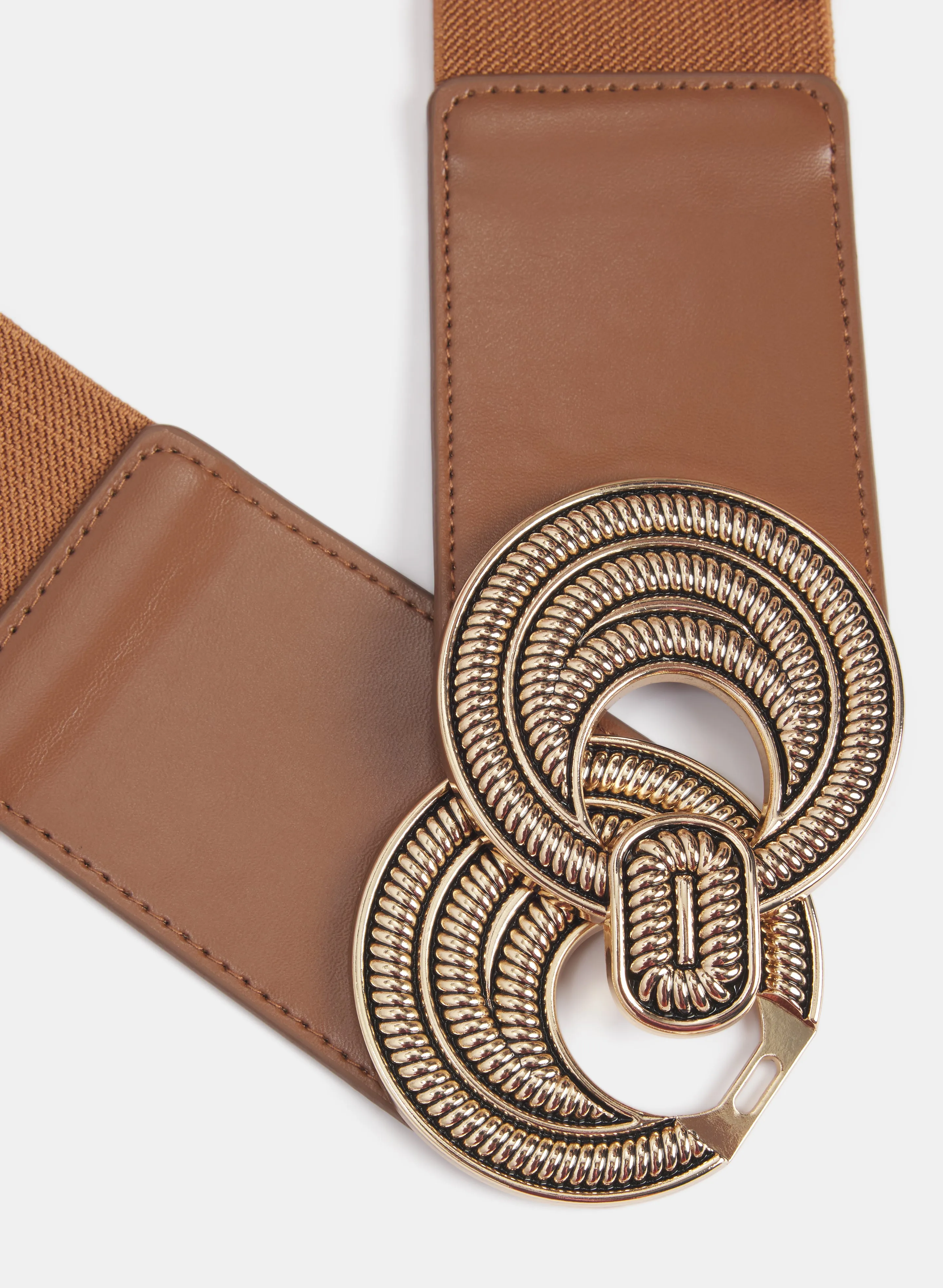 Interlocking Circular Buckle Belt sold by Laura product image thumbnail 2