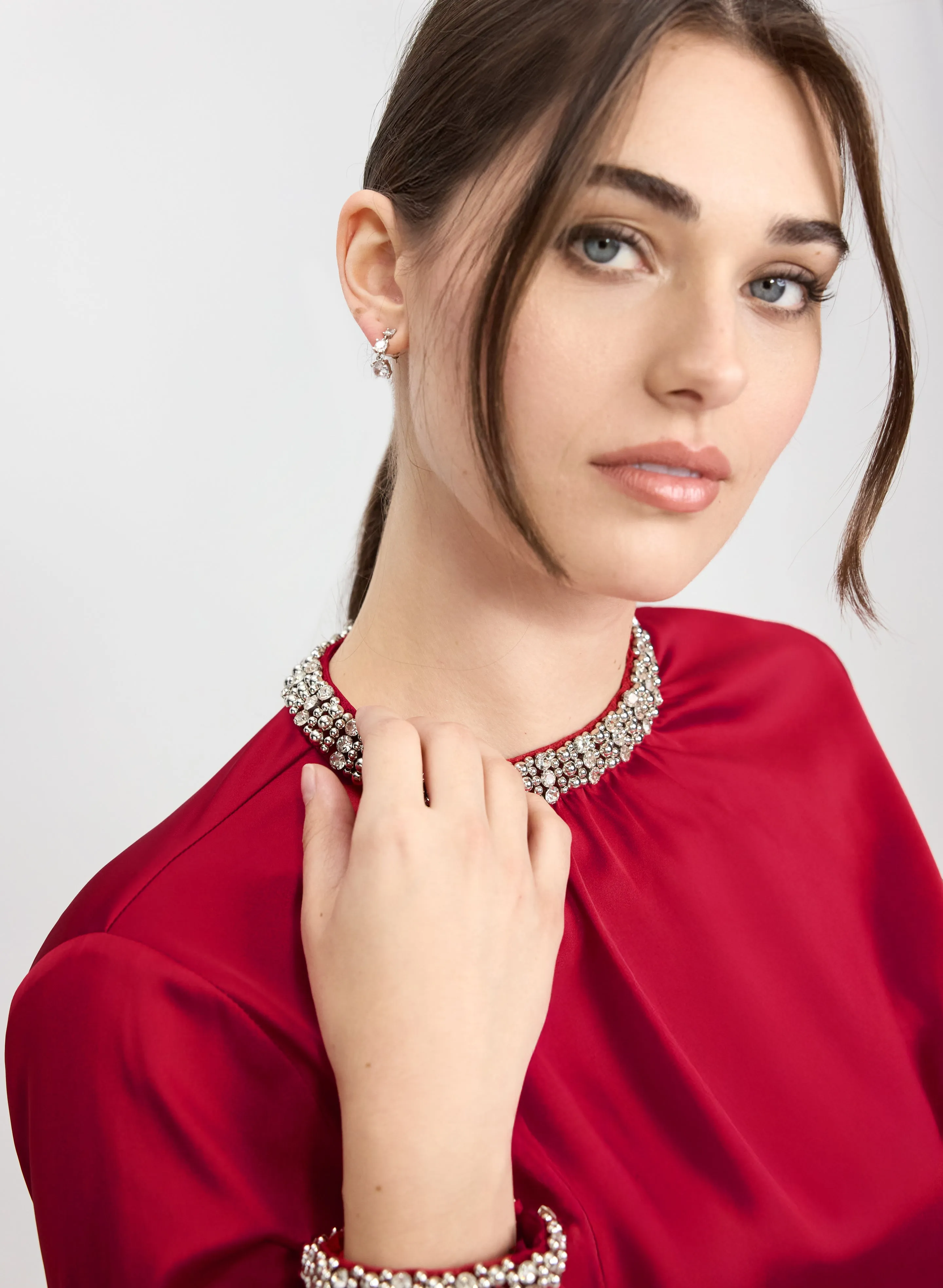 Rhinestone Detail Blouse sold by Laura product image thumbnail 5