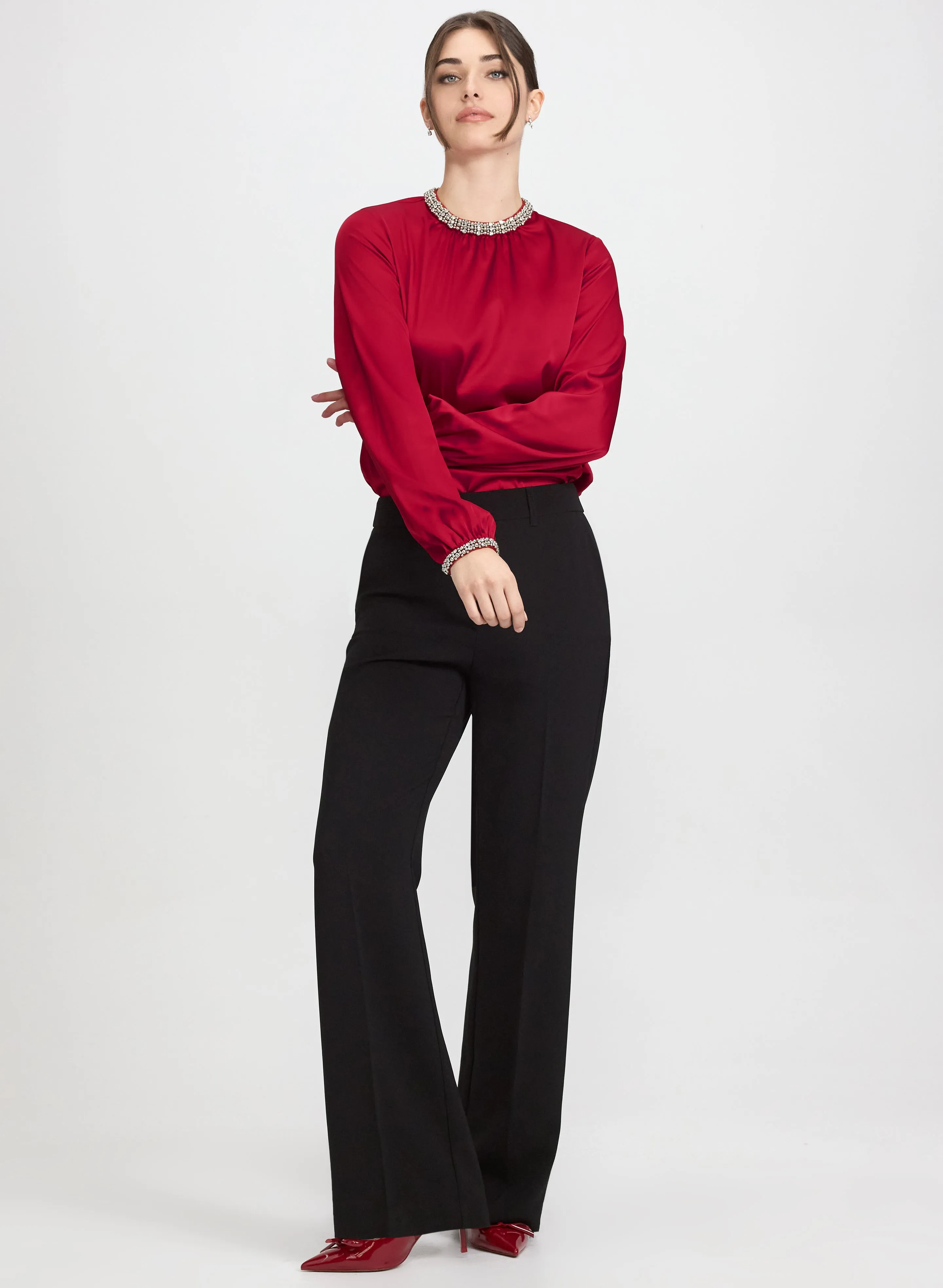 Rhinestone Detail Blouse sold by Laura product image thumbnail 3